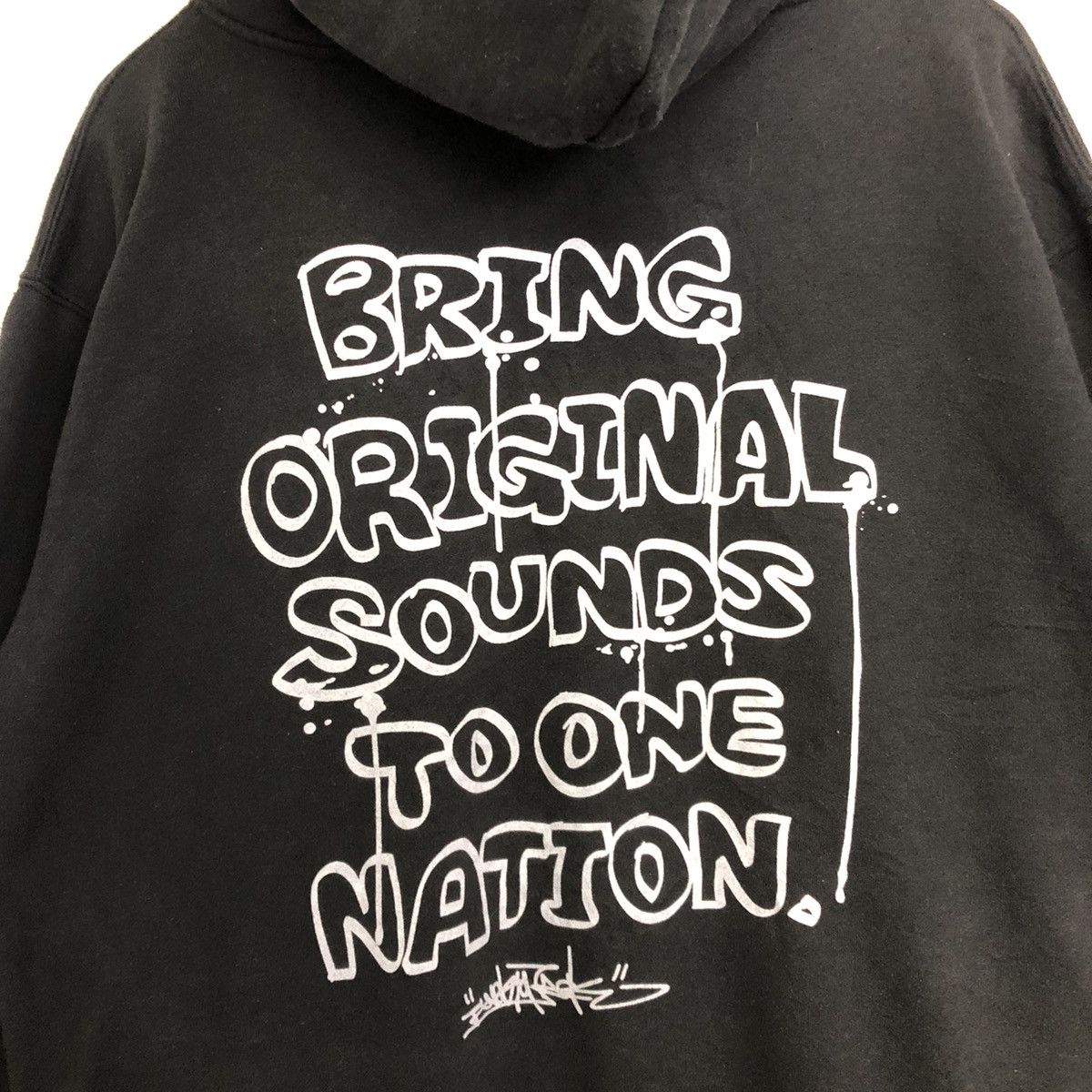 Japanese Brand VINTAGE FUNKY JACK FADED HIPHOP Y2K HOODIE SWEATSHIRT Size US XXL / EU 58 / 5 - 7 Thumbnail