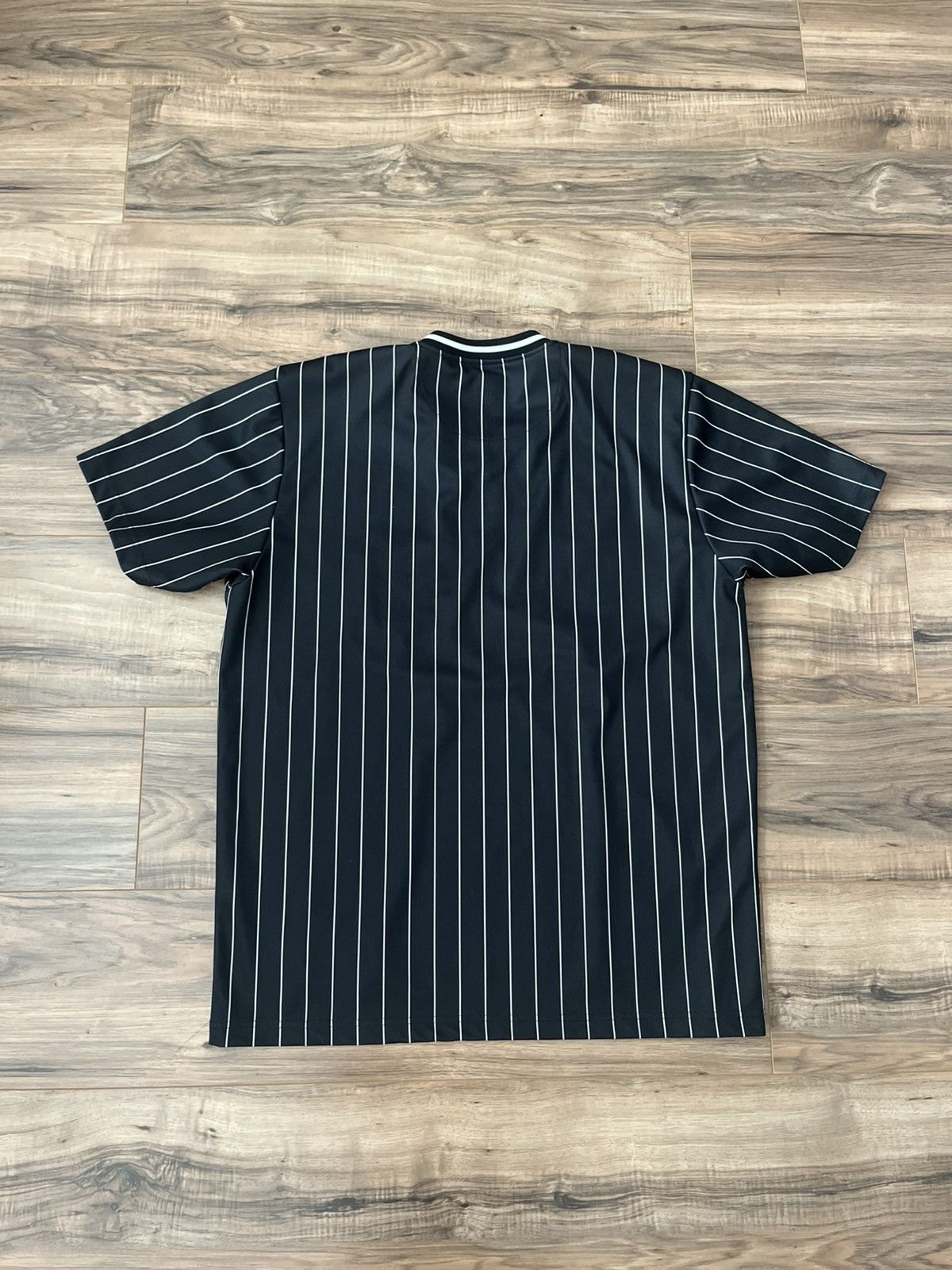 Supreme Supreme Pinstripe Baseball Jersey Size US XL / EU 56 / 4 - 14 Thumbnail