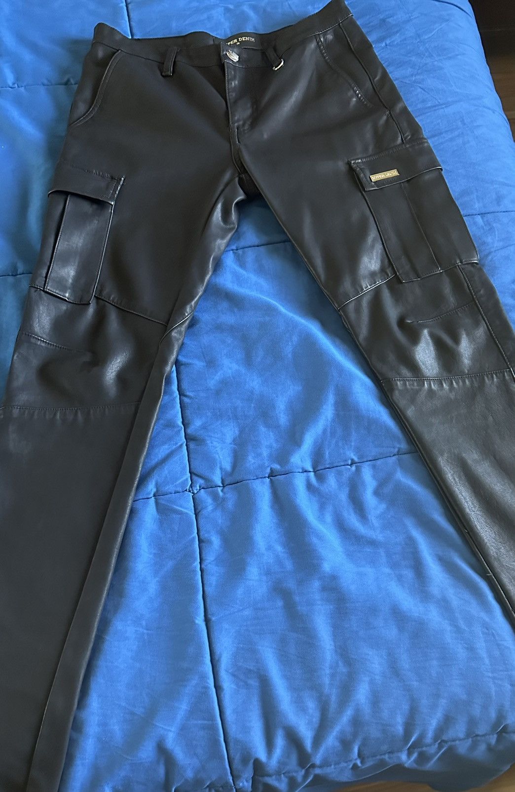 HyperDenim Hyper Denim Slim Fit Leather Pants Size US 28 / EU 44 - 6 Thumbnail