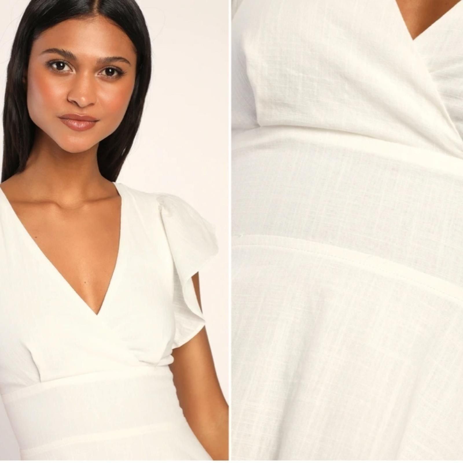 Lulus LULU's Bachelorette Engagement Bridal Honeymoon Flirty Mini Size M / US 6-8 / IT 42-44 - 3 Thumbnail