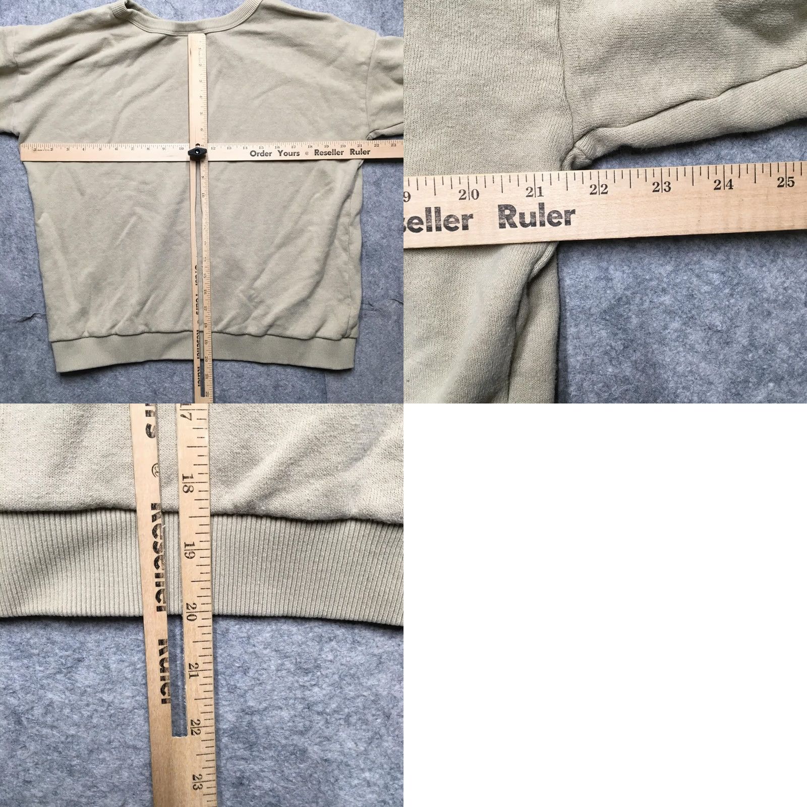 Jungmaven Jungmaven Sweatshirt Womens XL Beige Hemp Cotton Crewneck Pullover Made USA Size XL / US 12-14 / IT 48-50 - 8 Thumbnail