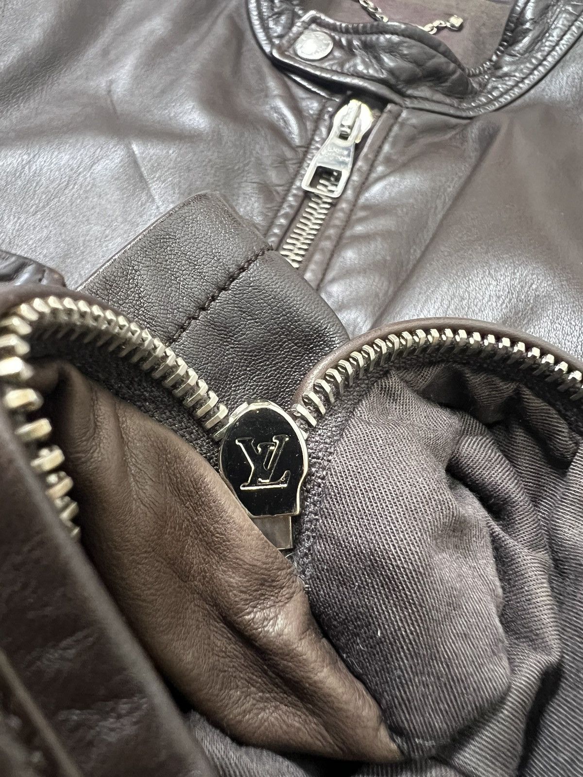 Louis Vuitton Louis Vuitton - Lamb Leather Rider’s Jacket Size US S / EU 44-46 / 1 - 17 Thumbnail