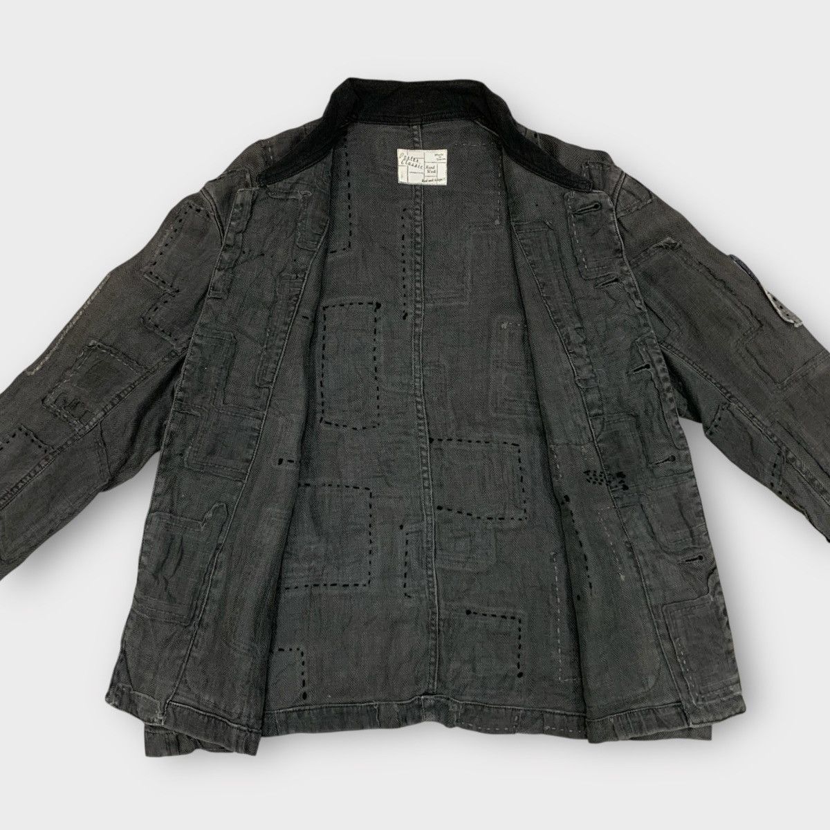 Porter Classic PORTER CLASSIC PATCH FRENCH WORK BORO JACKET SASHIKO Size US M / EU 48-50 / 2 - 3 Thumbnail