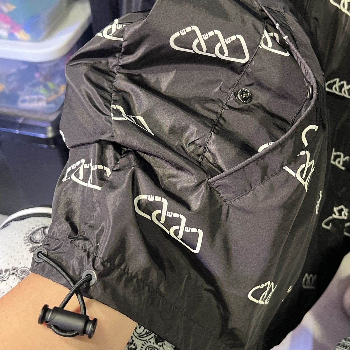 Moncler Moncler Mikael Windbreaker Monogram Jacket Black White Size US XL / EU 56 / 4 - 5 Thumbnail