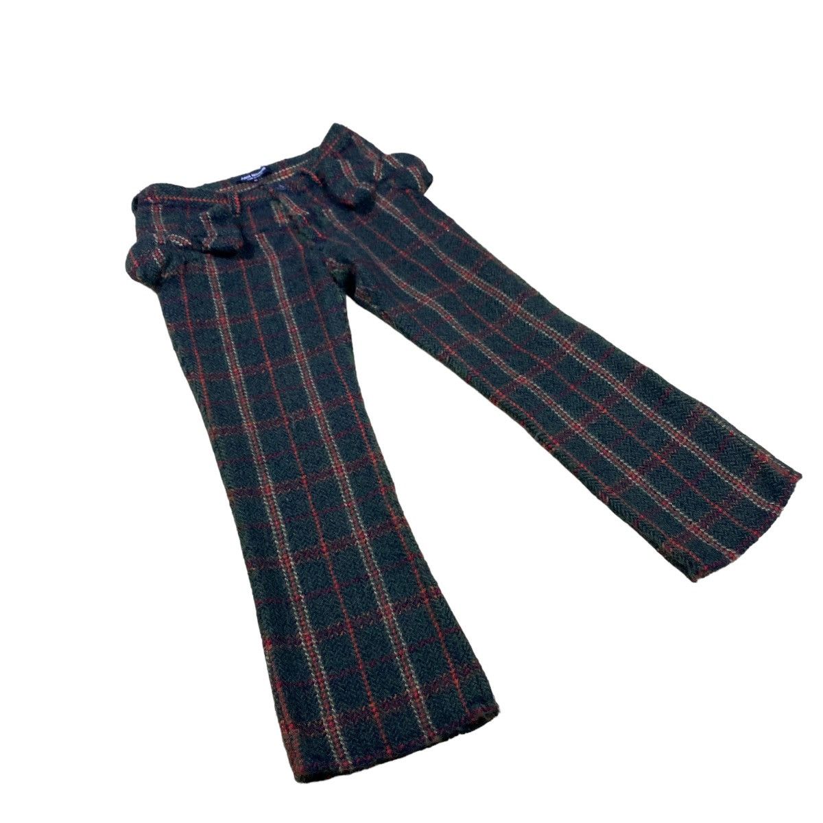 Comme des Garcons × Junya Watanabe × Rei Kawakubo Junya Watanabe Comme Des Garcons Bow Design Wool Pants Size 30" / US 8 / IT 44 - 2 Thumbnail