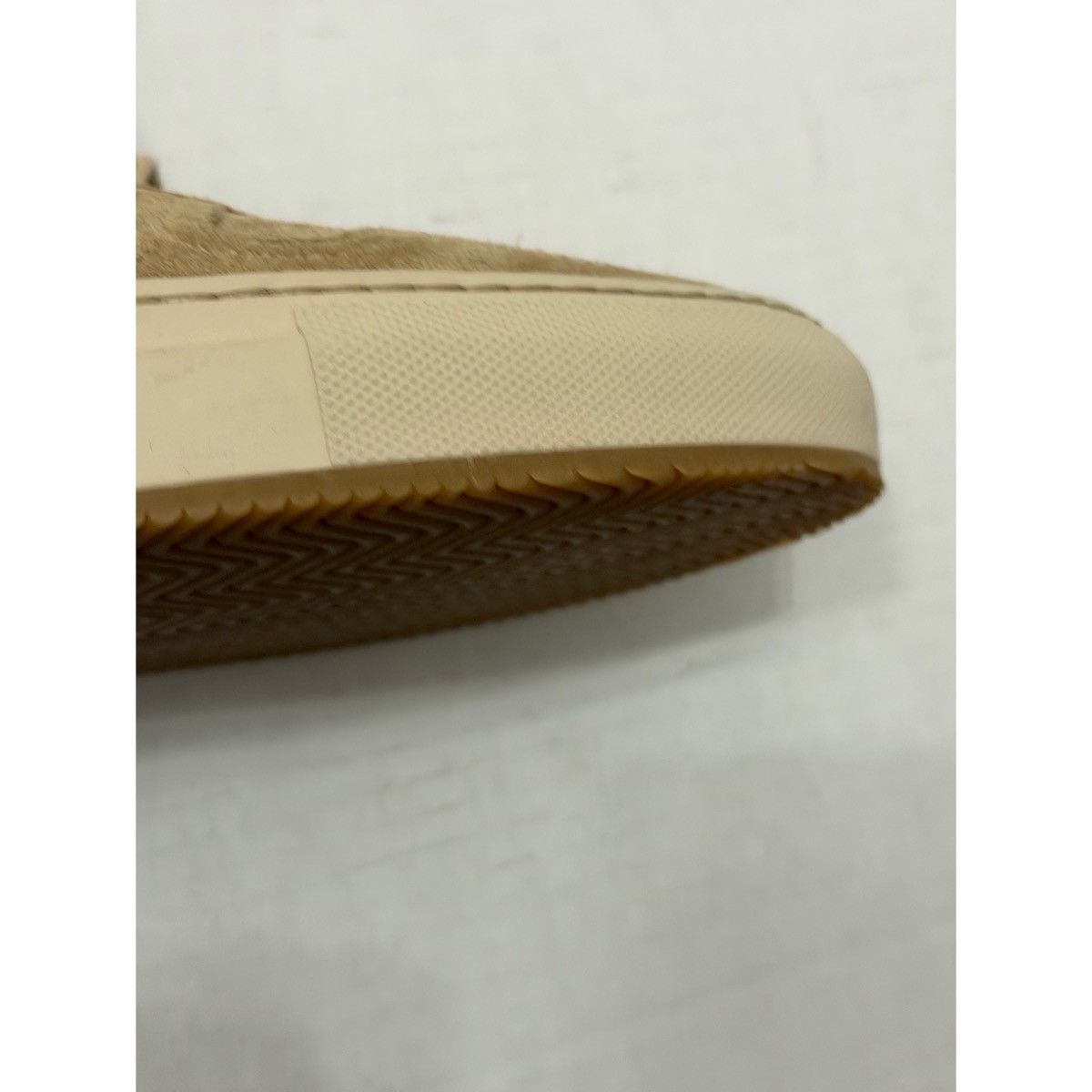 Common Projects COMMON PROJECTS TAN BBALL HIGH SUEDE SNEAKERS Size US 10 / EU 43 - 11 Thumbnail