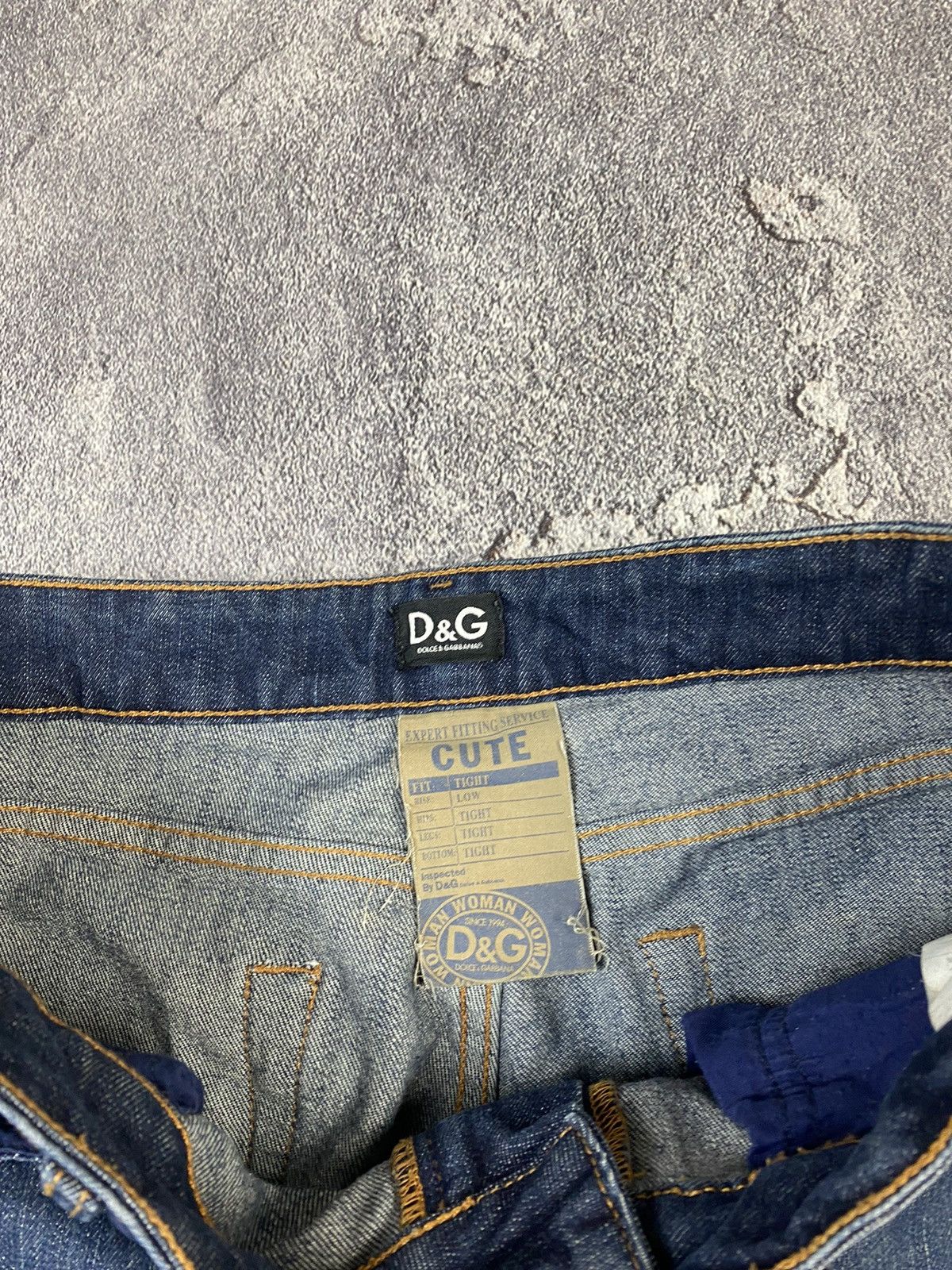 Dolce & Gabbana Luxury Dolce & Gabbana Skinny Blue Washed Jeans Size 29" - 9 Thumbnail