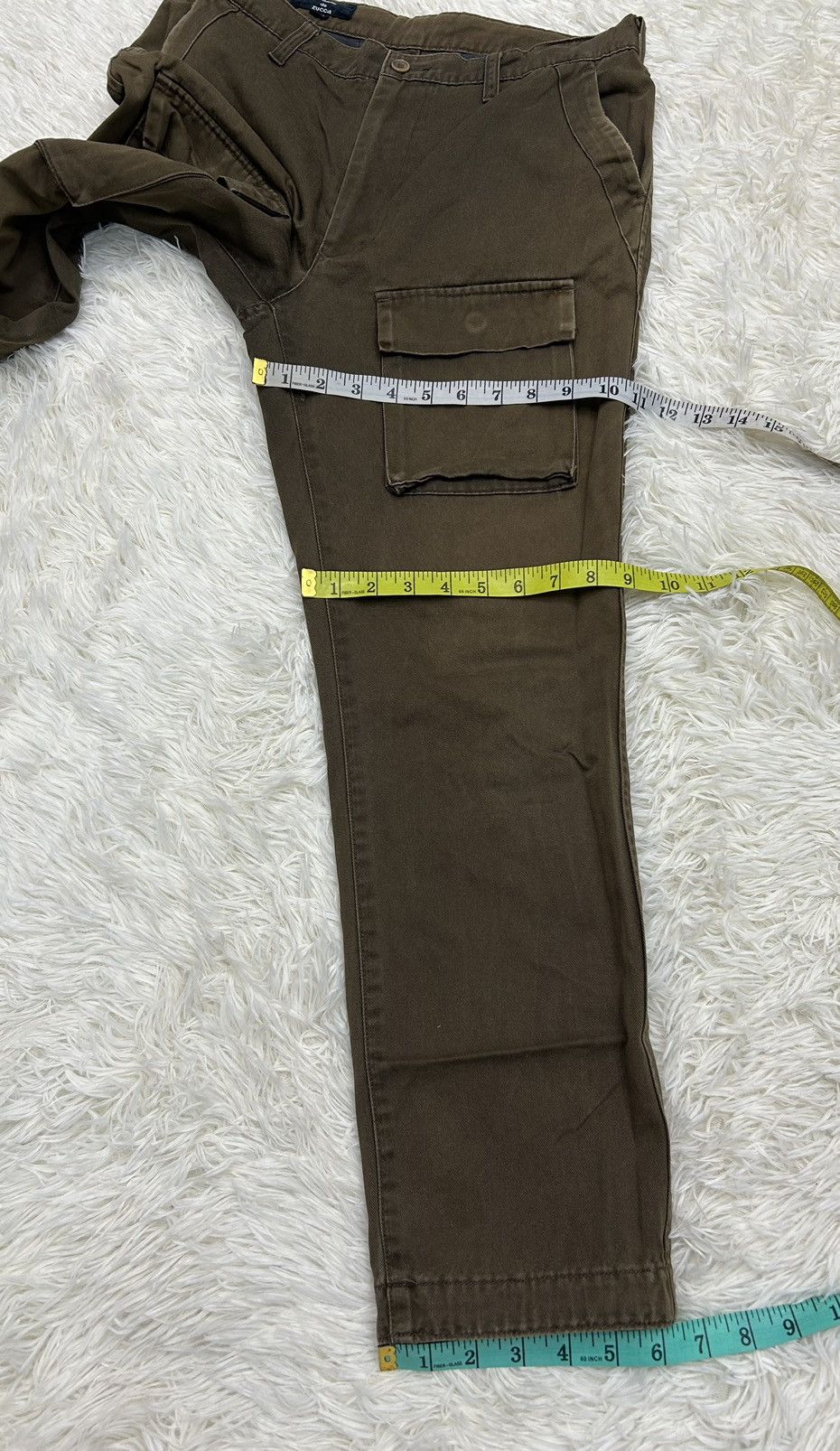 CABANE de ZUCCa Cabane de Zucca Army Green Sun Faded Bush Pants Size US 31 - 9 Thumbnail