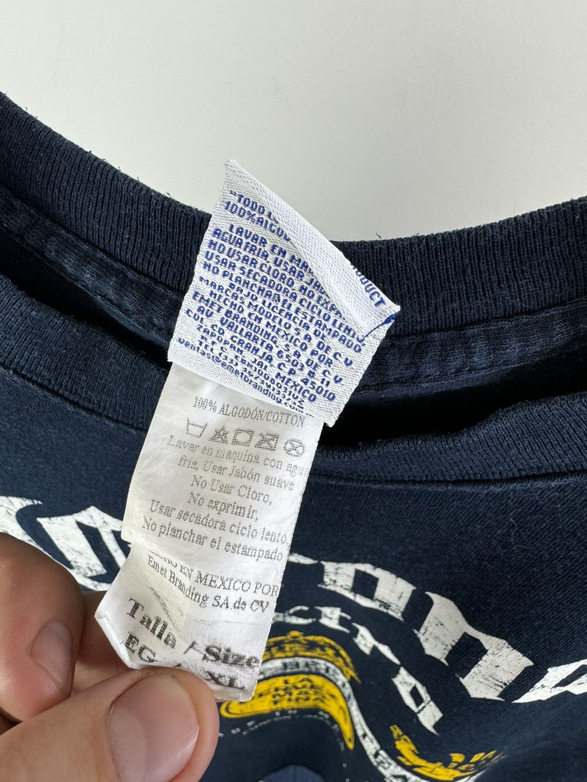 Vintage Corona Extra Big Logo Official Merchandise Tee Size US XL / EU 56 / 4 - 4 Thumbnail