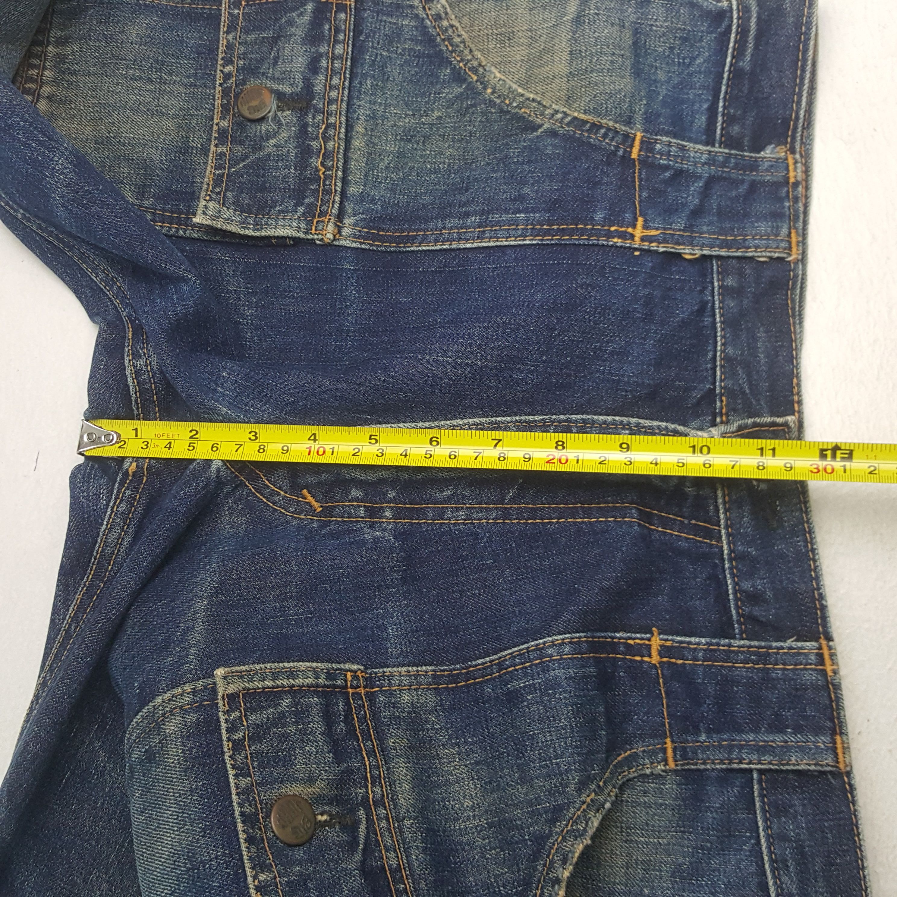 Big John Vintage Big John Bush Pocket Denim Jeans Size US 31 - 8 Thumbnail