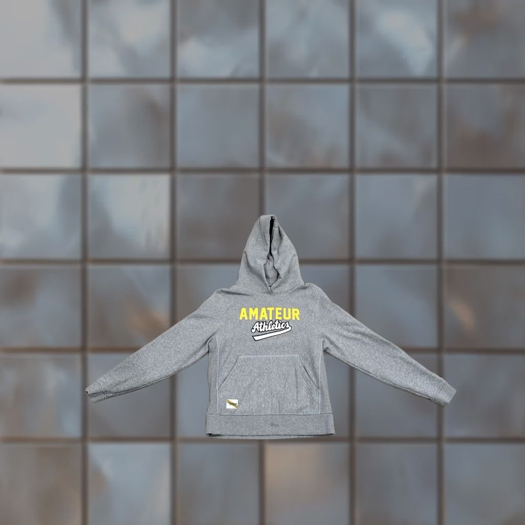 Vintage TRACKSMITH Sweatshirt Hoodie Gray Small Woman’s Unisex Adults Regular S Pullover Athletic Fits Shirt Size S / US 4 / IT 40 - 1 Thumbnail