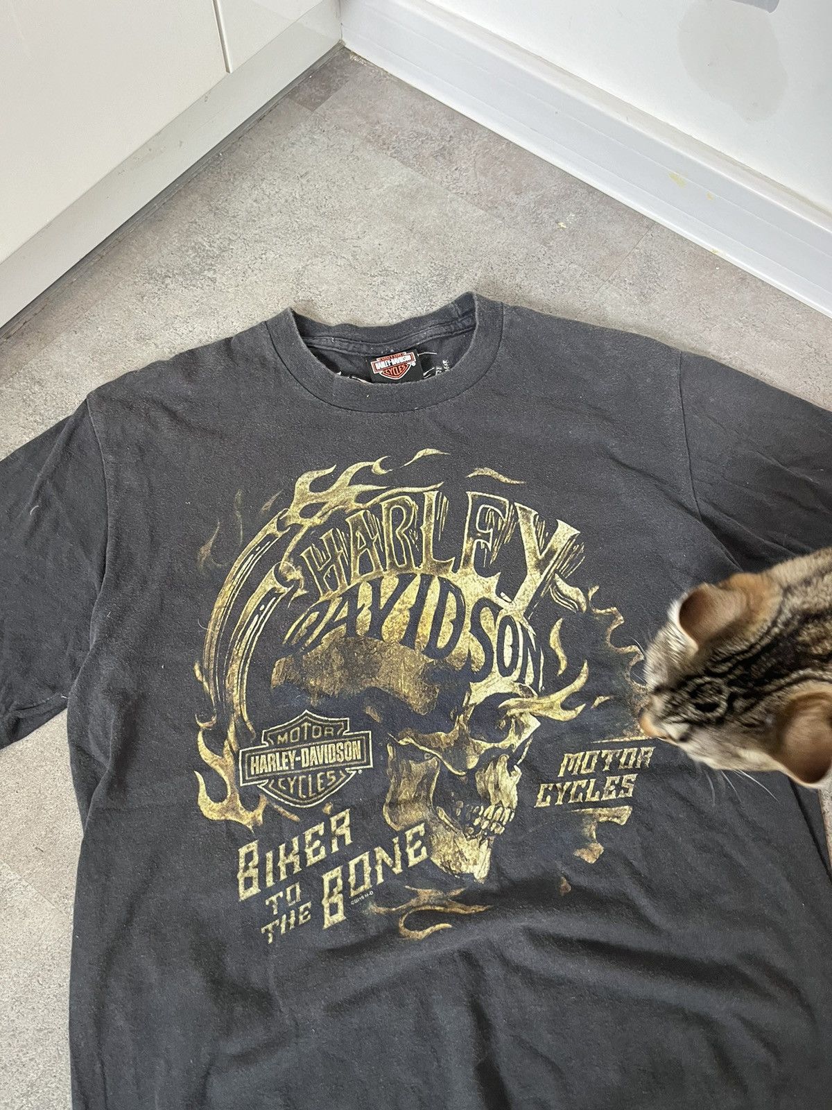Harley Davidson × Vintage Harley Davidson t-shirt vintage England Size US M / EU 48-50 / 2 - 4 Thumbnail