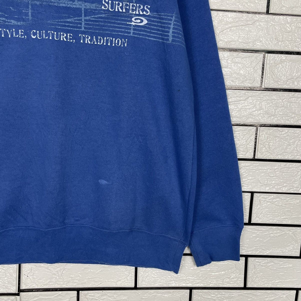 Japanese Brand Piko Hawaiian Surfer Crewneck Sweatshirt Size US L / EU 52-54 / 3 - 4 Thumbnail