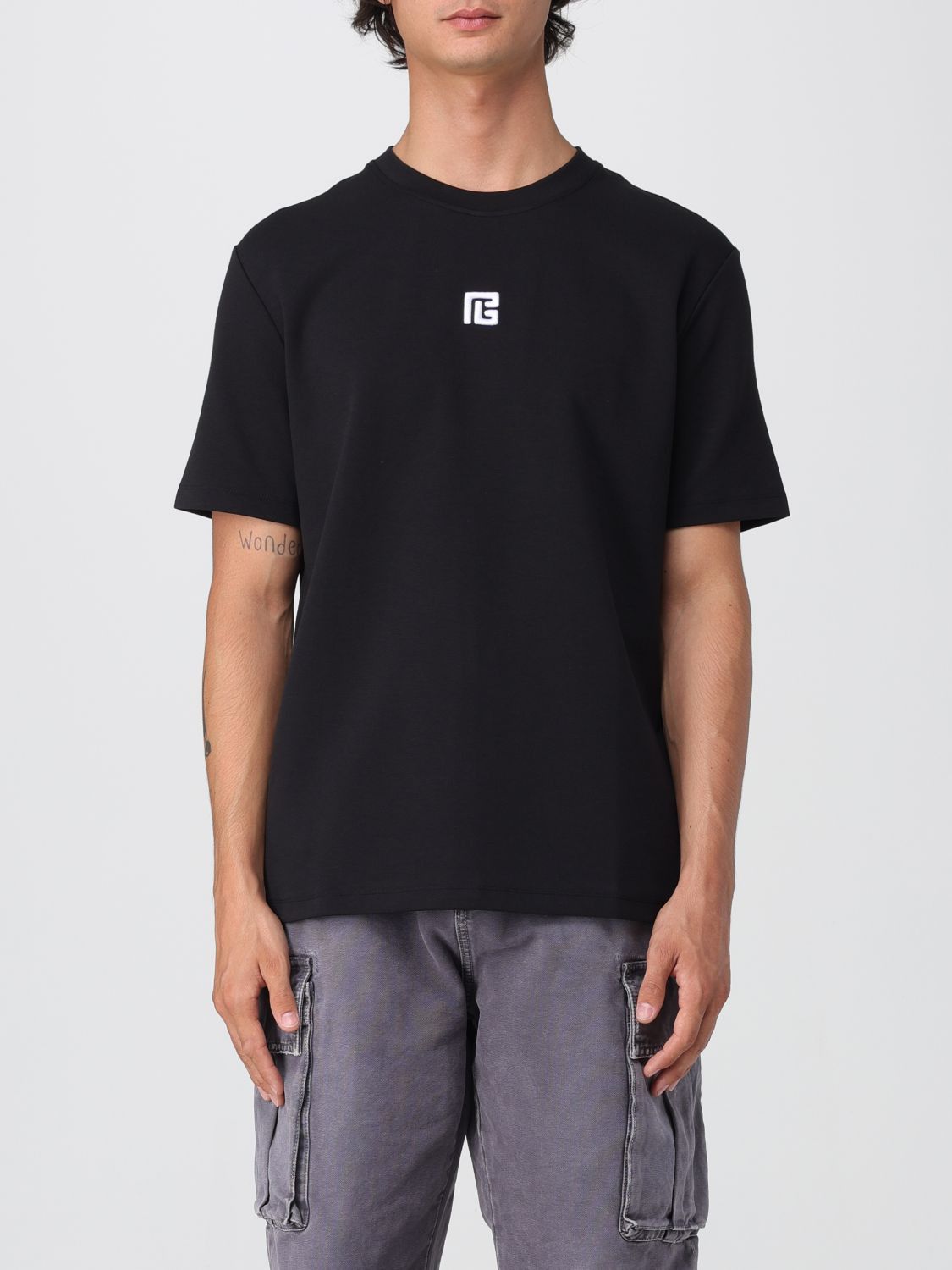 Balmain Balmain T-Shirt Men Black Size US L / EU 52-54 / 3 - 1 Thumbnail