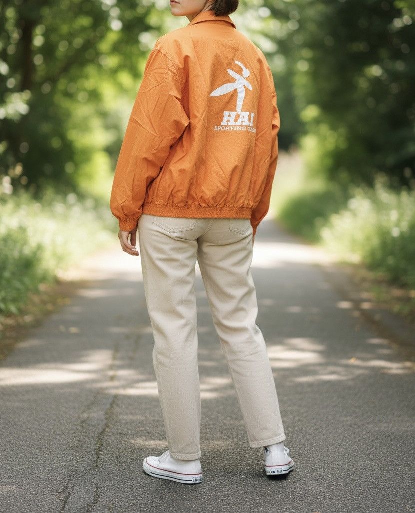 Issey Miyake Vintage hai sporting gear logo bomber jacket Size US L / EU 52-54 / 3 - 2 Thumbnail