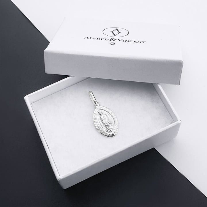 Other Our Lady of Guadalupe Medal 925 Sterling Silver 34mm Pendant Size ONE SIZE - 1 Thumbnail