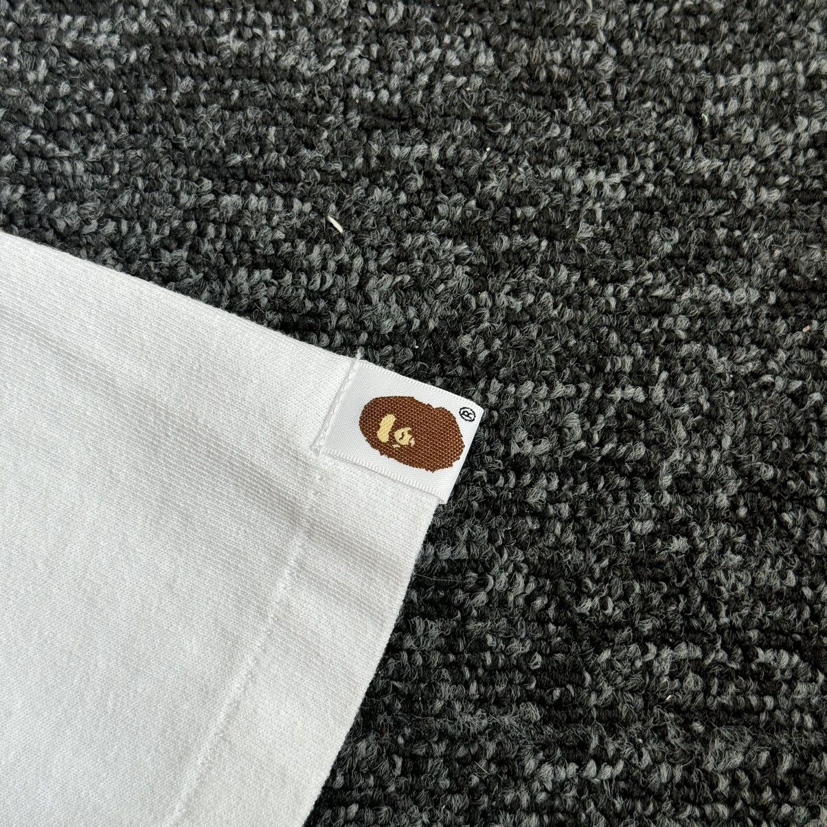 Bape Bape Sta ABC Milo Star Logo T-shirt White Size US XXL / EU 58 / 5 - 10 Thumbnail