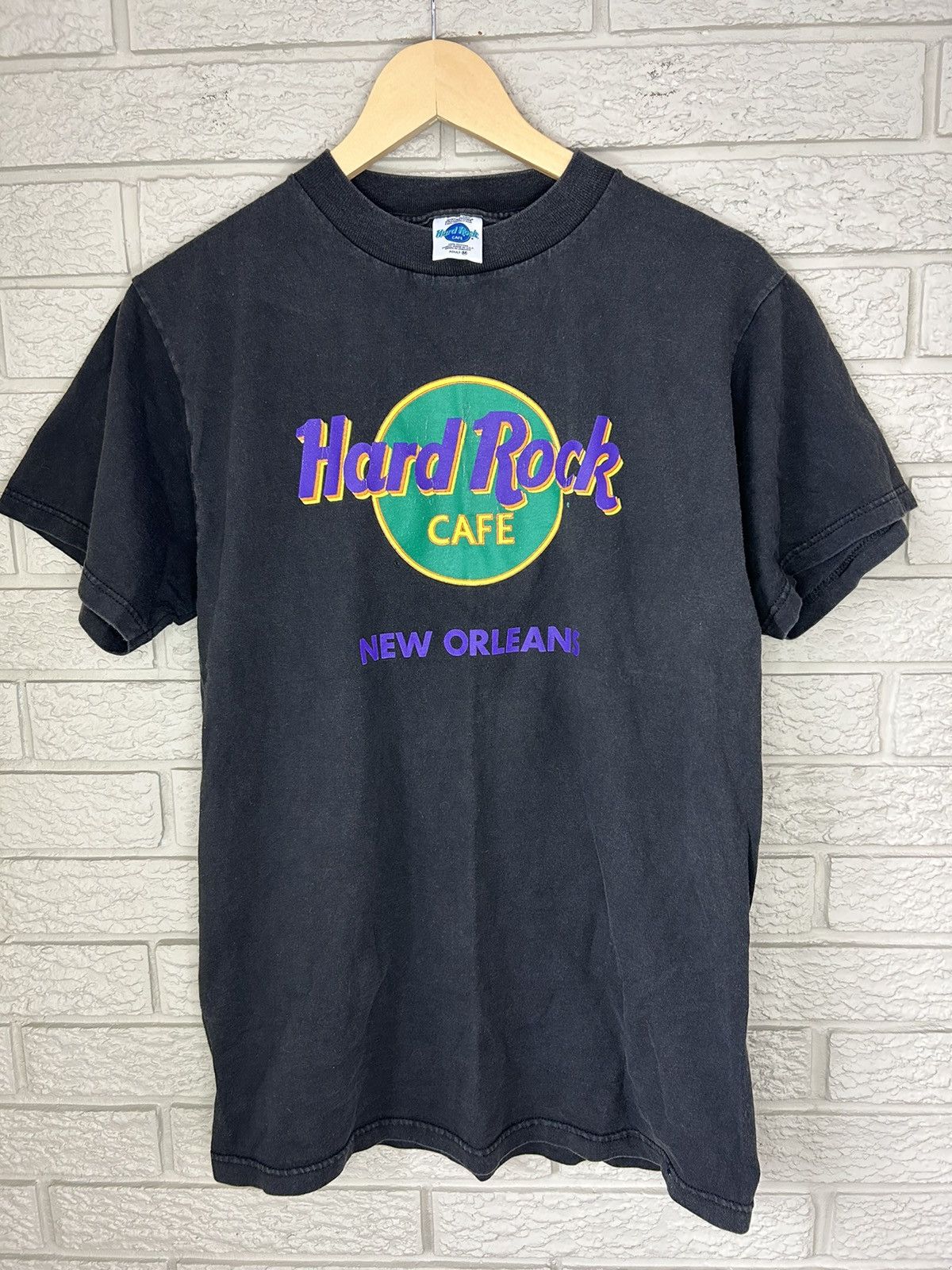 Hard Rock Cafe × Vintage Vintage 90s Hard Rock Cafe New Orleans T Shirt Size US M / EU 48-50 / 2 - 1 Thumbnail