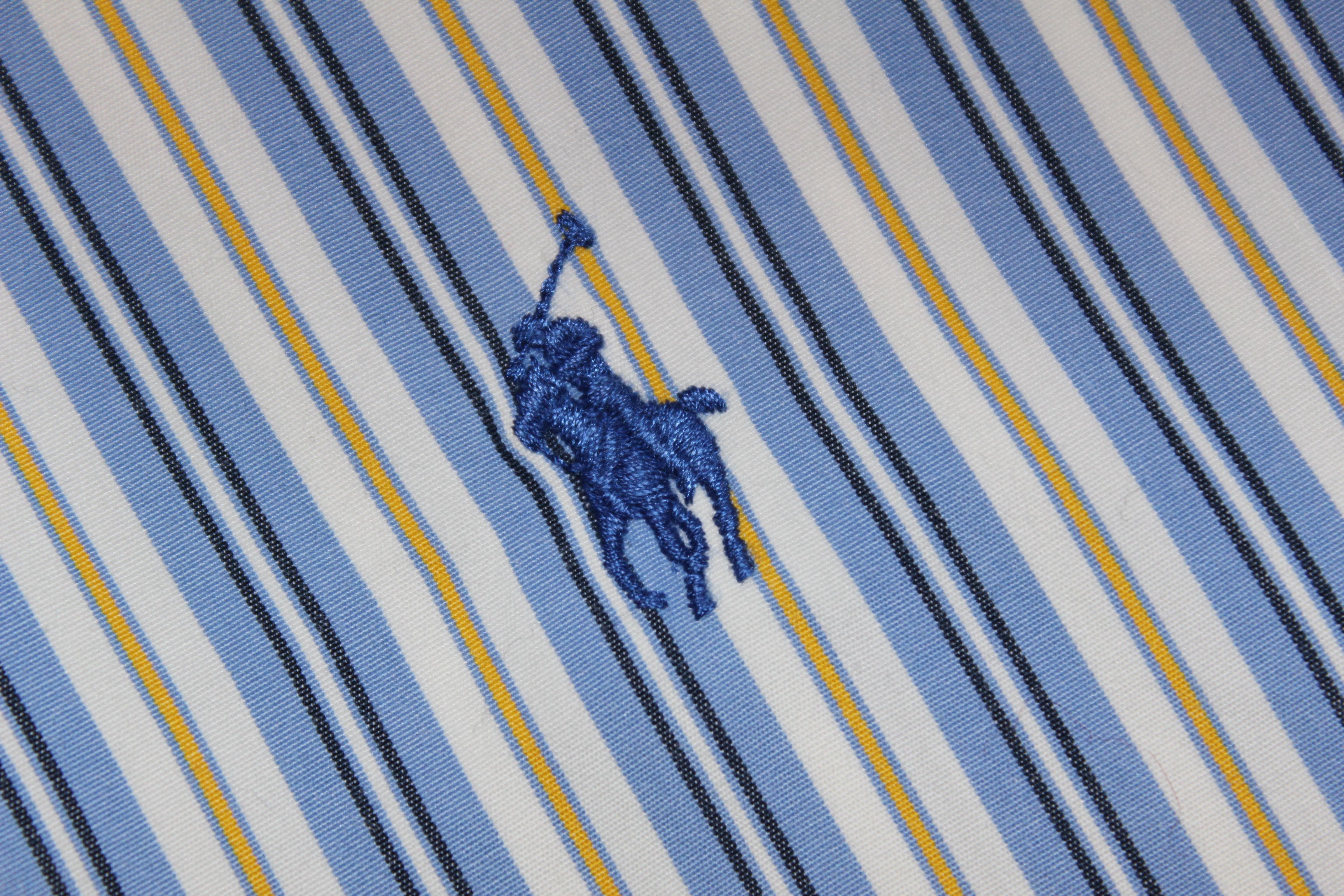 Polo Ralph Lauren Men's RALPH LAUREN Vintage Striped Shirt Top Size 2XL Size US XXL / EU 58 / 5 - 1 Thumbnail