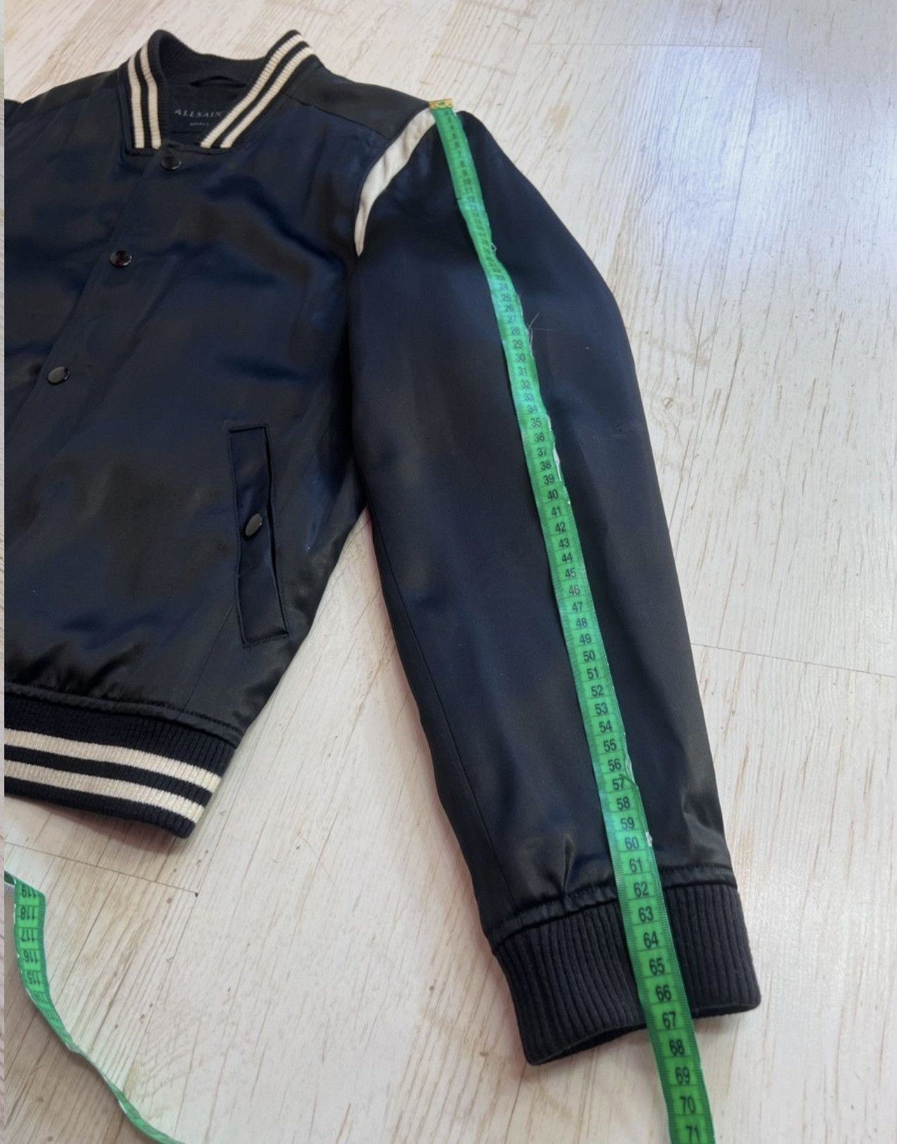 Allsaints AllSaints Matsu Varsity Bomber Jacket – Size S Size US S / EU 44-46 / 1 - 14 Thumbnail