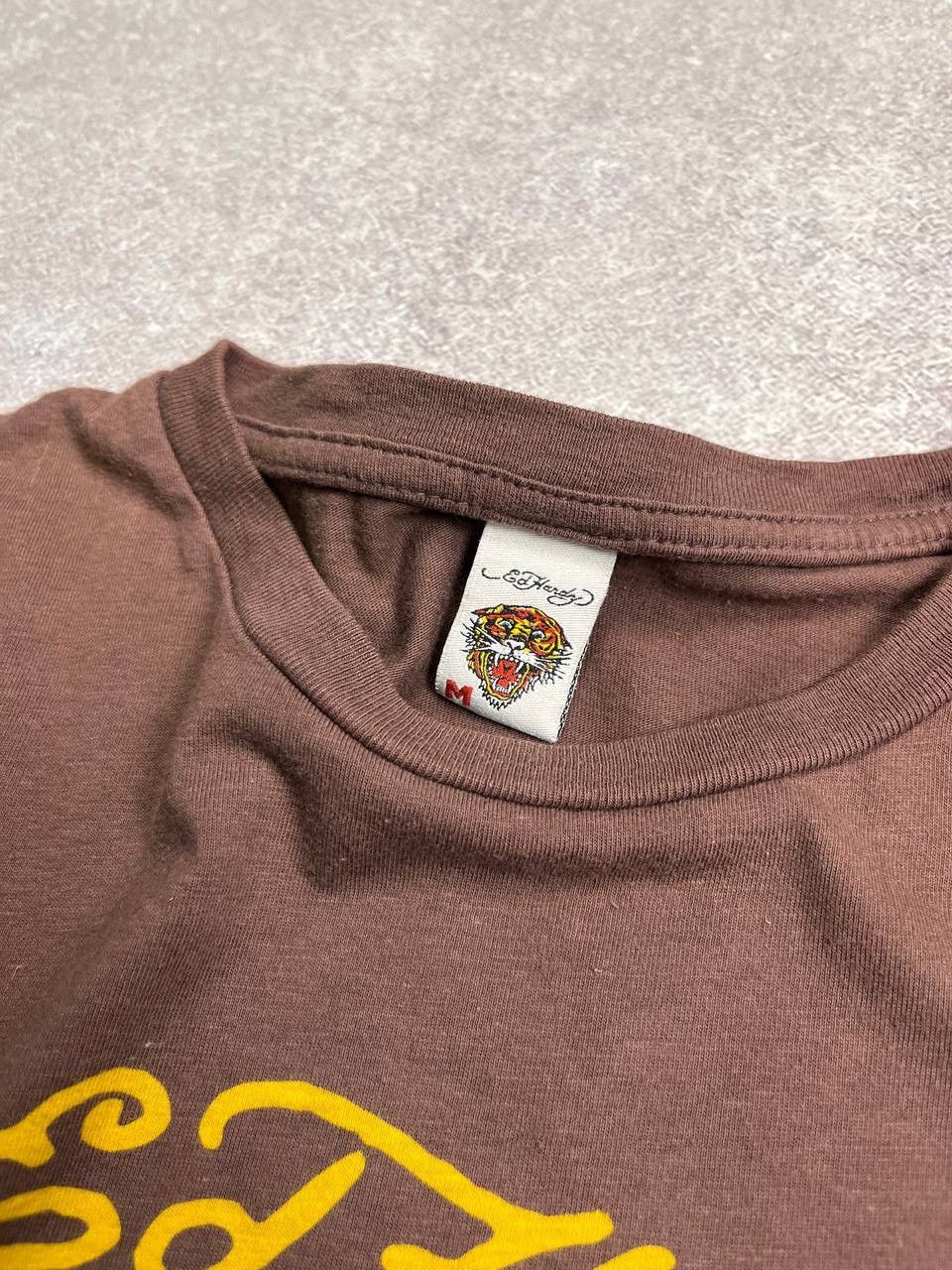 Ed Hardy Vintage Ed Hardy Tattoo Brown T-shirt M Size US M / EU 48-50 / 2 - 3 Thumbnail