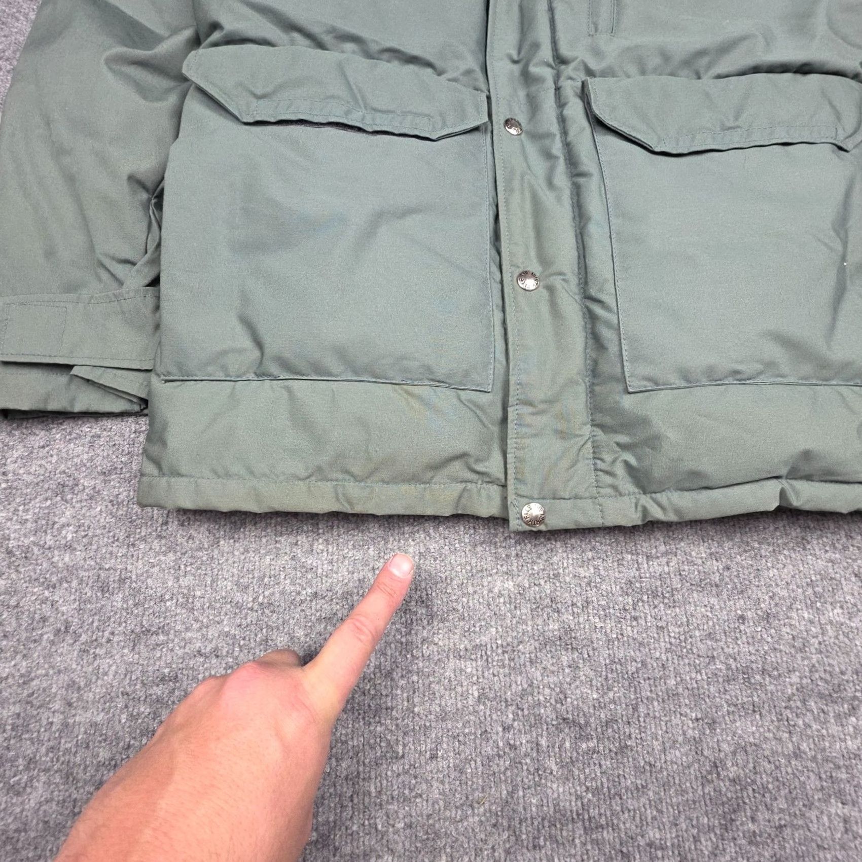The North Face VINTAGE The North Face Jacket Puffer Down Men's Medium Green NO HOOD Made USA Size US M / EU 48-50 / 2 - 5 Thumbnail
