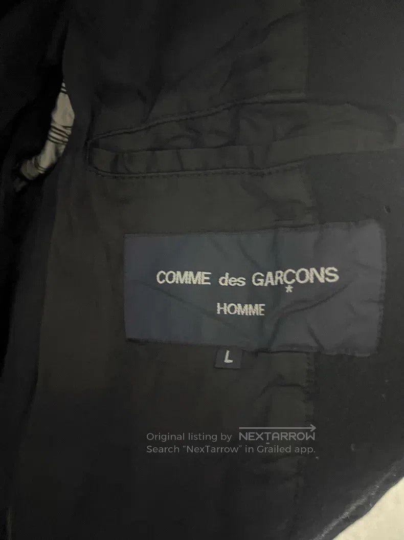 Comme des Garcons Comme Des Garcons Black wool overcoat Size US L / EU 52-54 / 3 - 6 Thumbnail