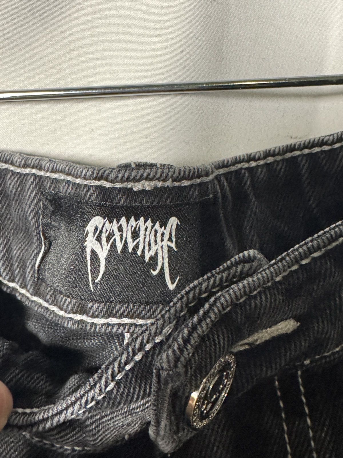 Revenge Revenge Thorn Denim Size US 32 / EU 48 - 8 Thumbnail