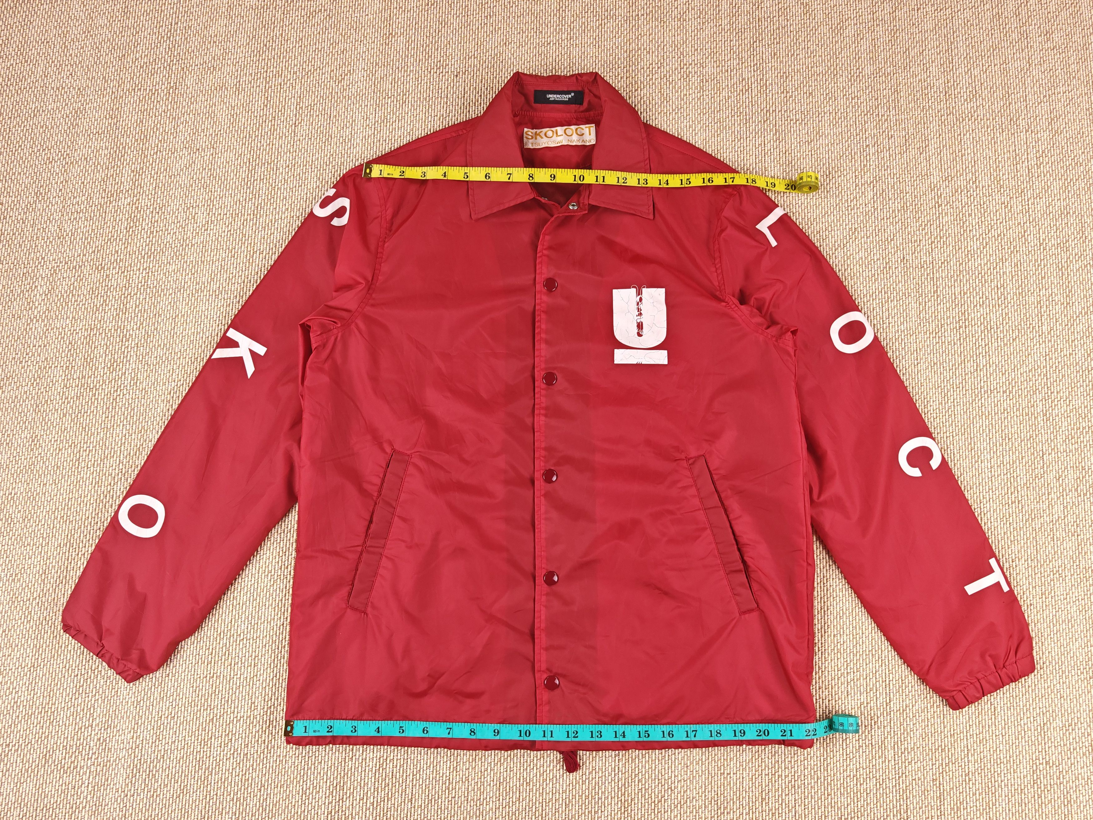 Undercover Undercover x Tsuyoshi Nakano Skoloct Coach Jacket Size US L / EU 52-54 / 3 - 4 Thumbnail