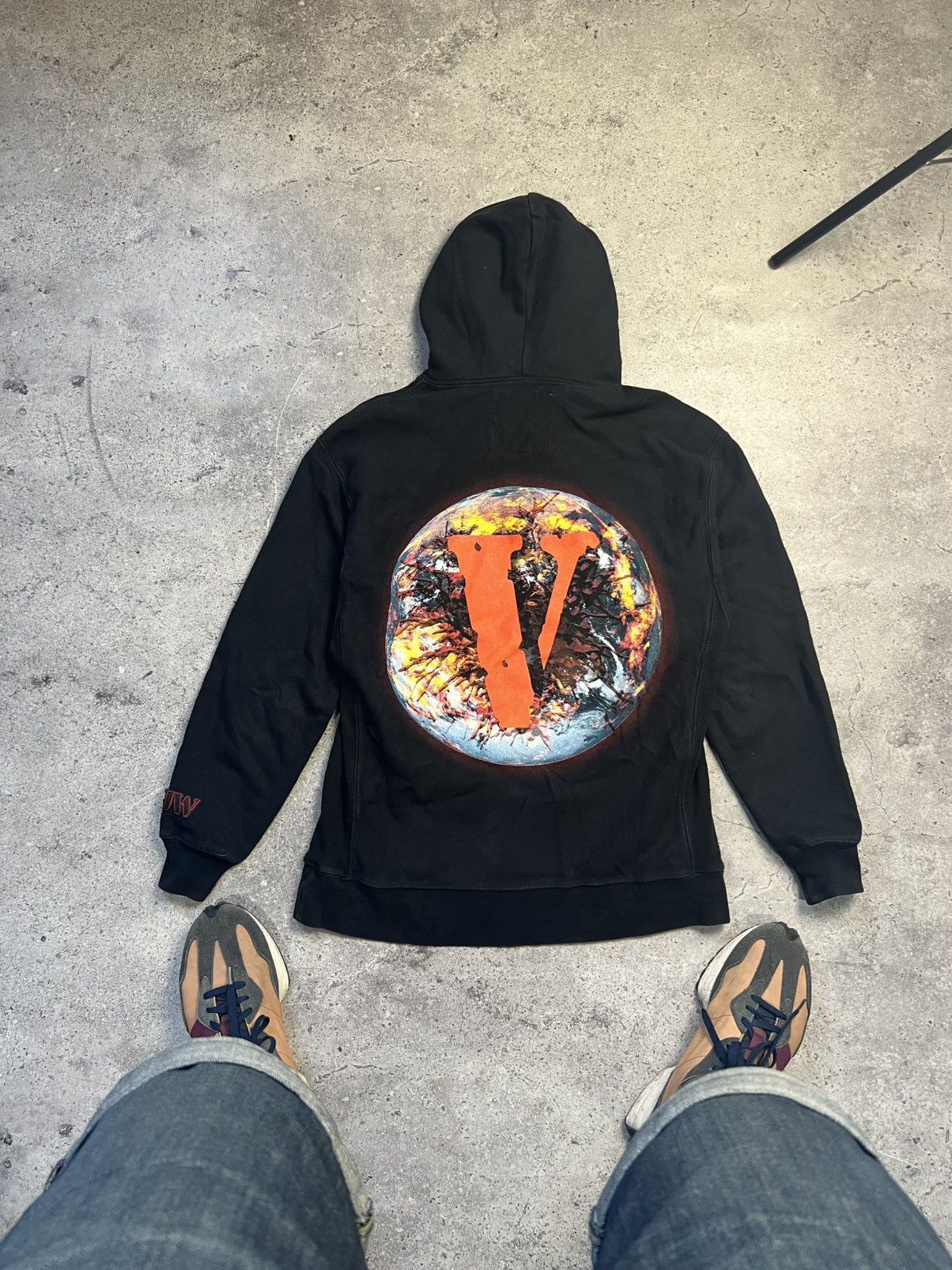 Juice wrld vlone hoodie