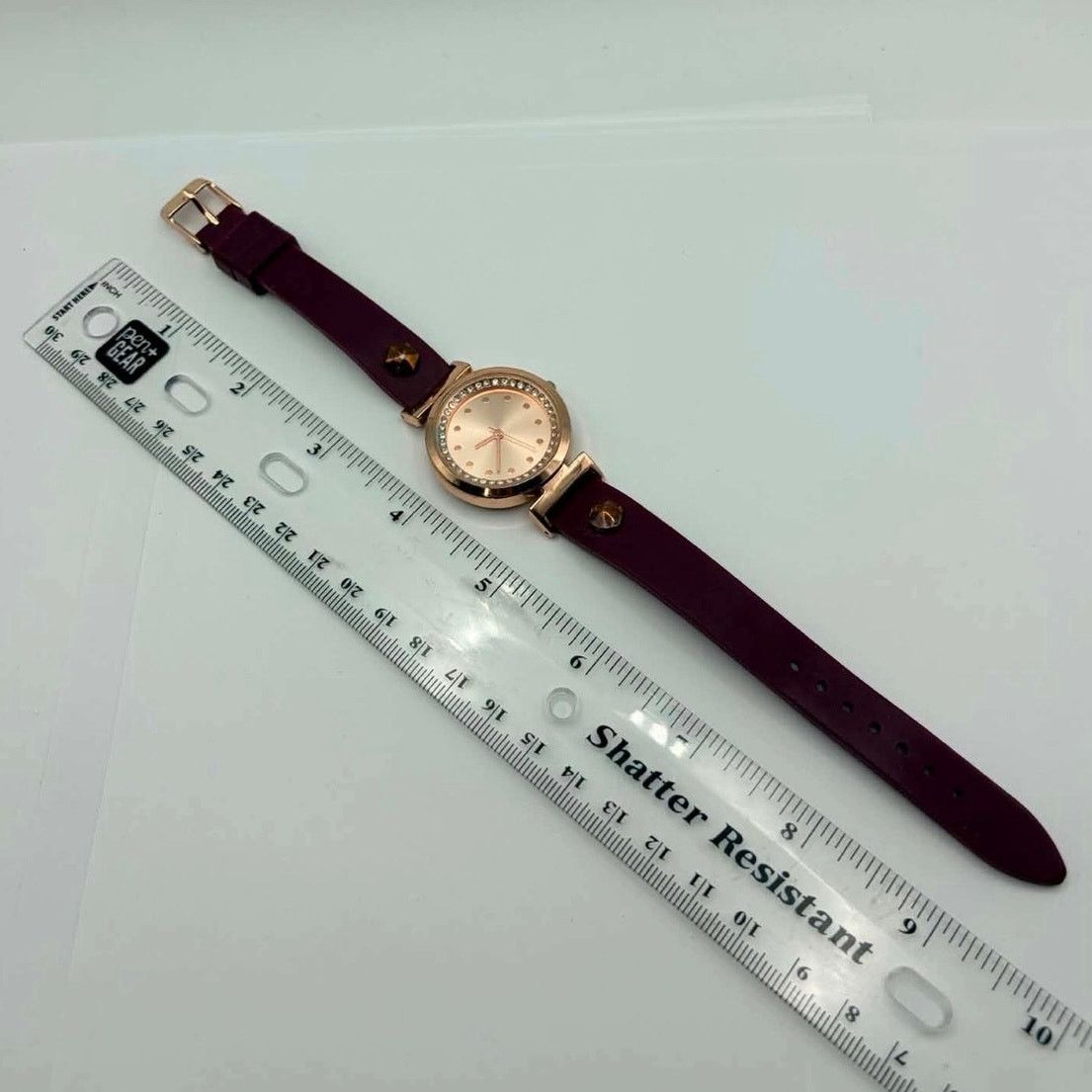 Other Rose Gold & Burgundy Watch Size ONE SIZE - 4 Thumbnail