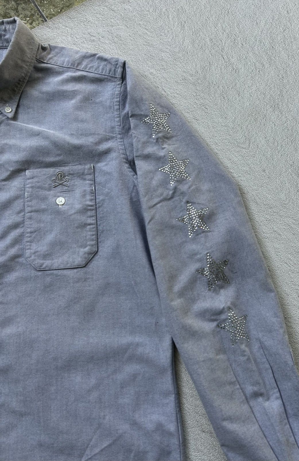 uniform experiment Uniform Experiment Star Button Shirt Size US L / EU 52-54 / 3 - 3 Thumbnail