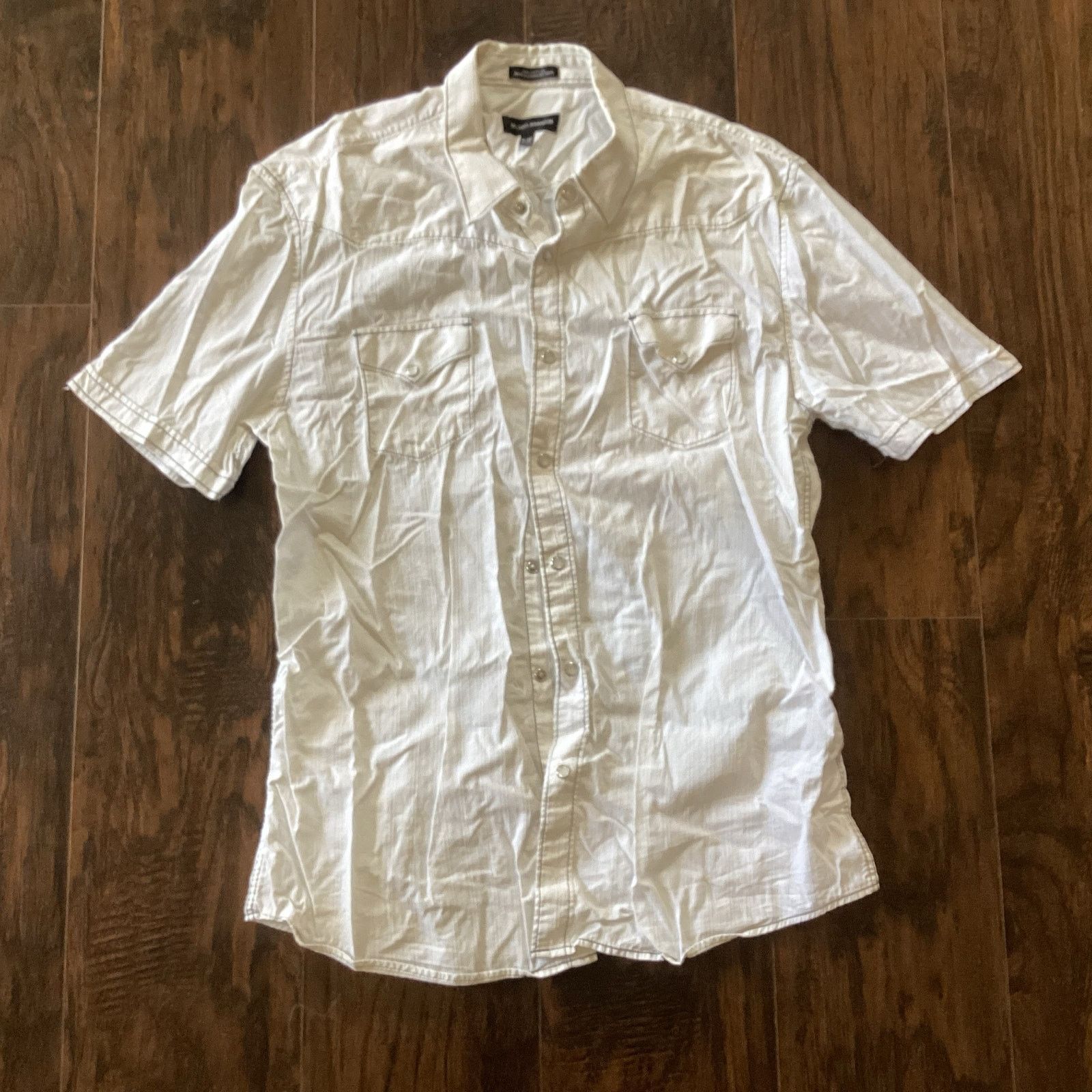 Other Michael Brandon Pearl Snap Button Shirt Size US XL / EU 56 / 4 - 1 Thumbnail