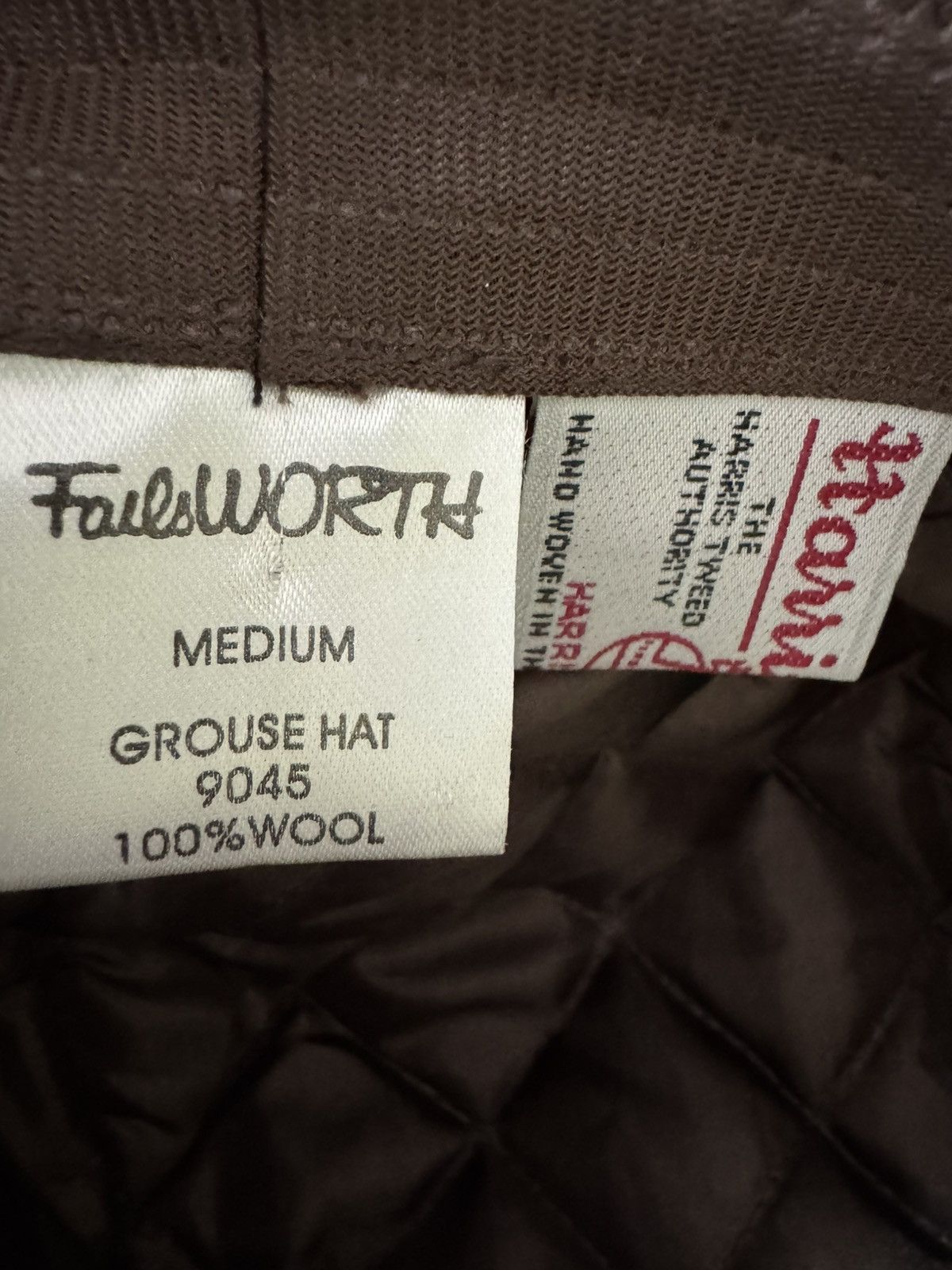 Harris Tweed Harris Tweed vintage hat cap Size ONE SIZE - 5 Thumbnail