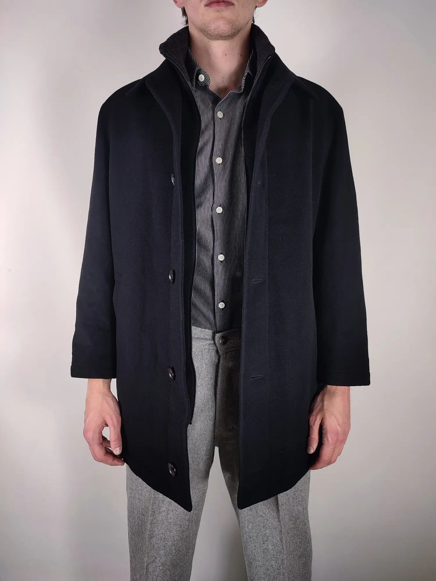 Hugo Boss Hugo Boss Light Puffer Wool Coat Jacket Size US M / EU 48-50 / 2 - 4 Thumbnail