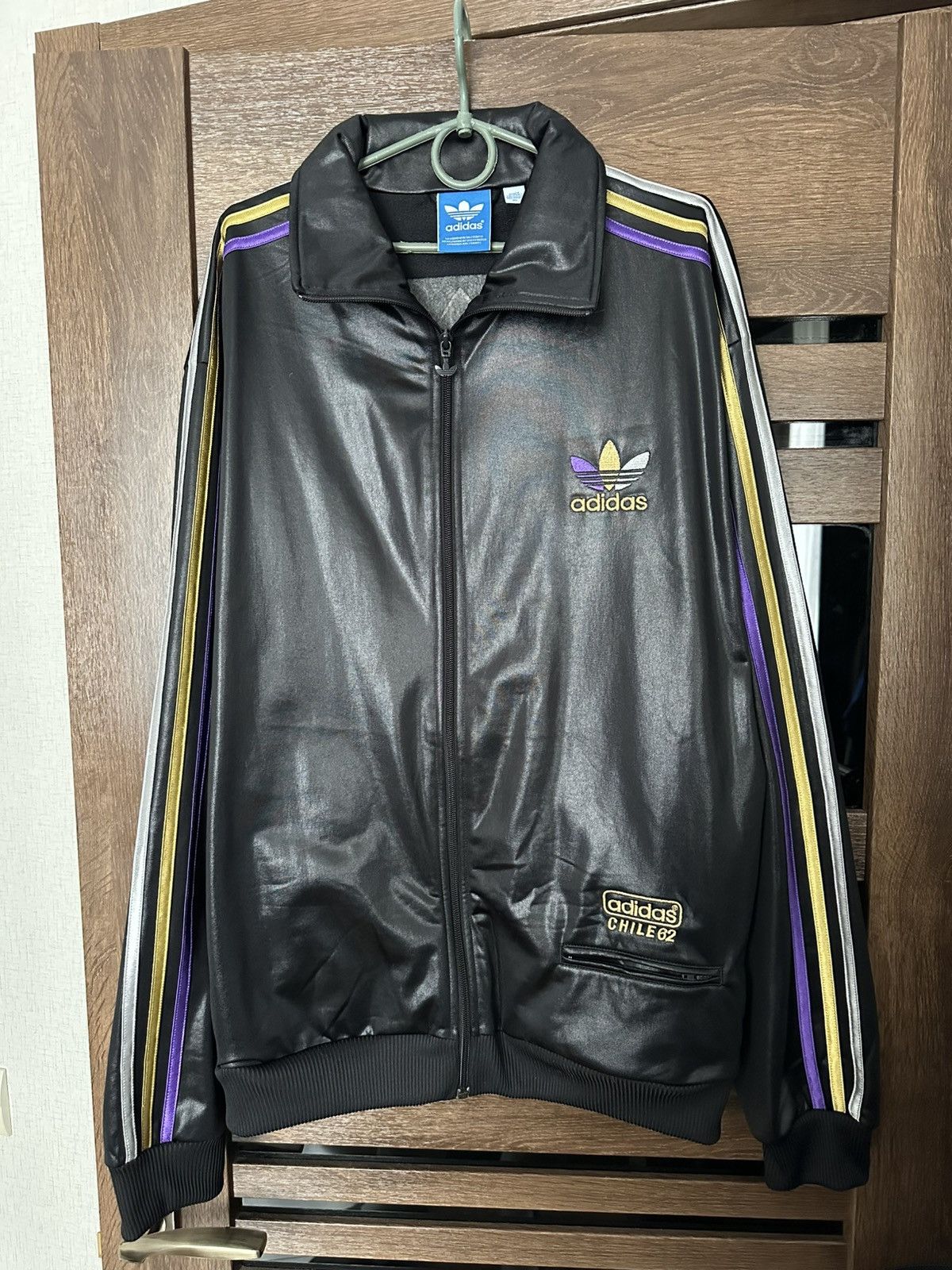 Adidas Adidas Chile 62 Vintage Track Jacket Zip Size US XL / EU 56 / 4 - 3 Thumbnail