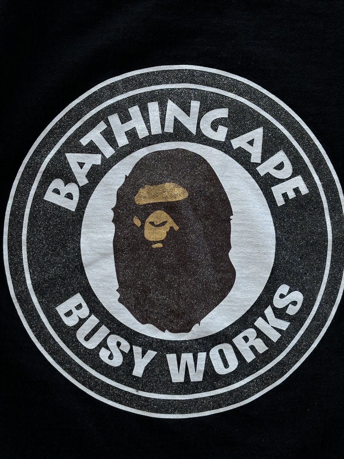 Bape Glass Beads Busy Works Tee Size US M / EU 48-50 / 2 - 5 Thumbnail