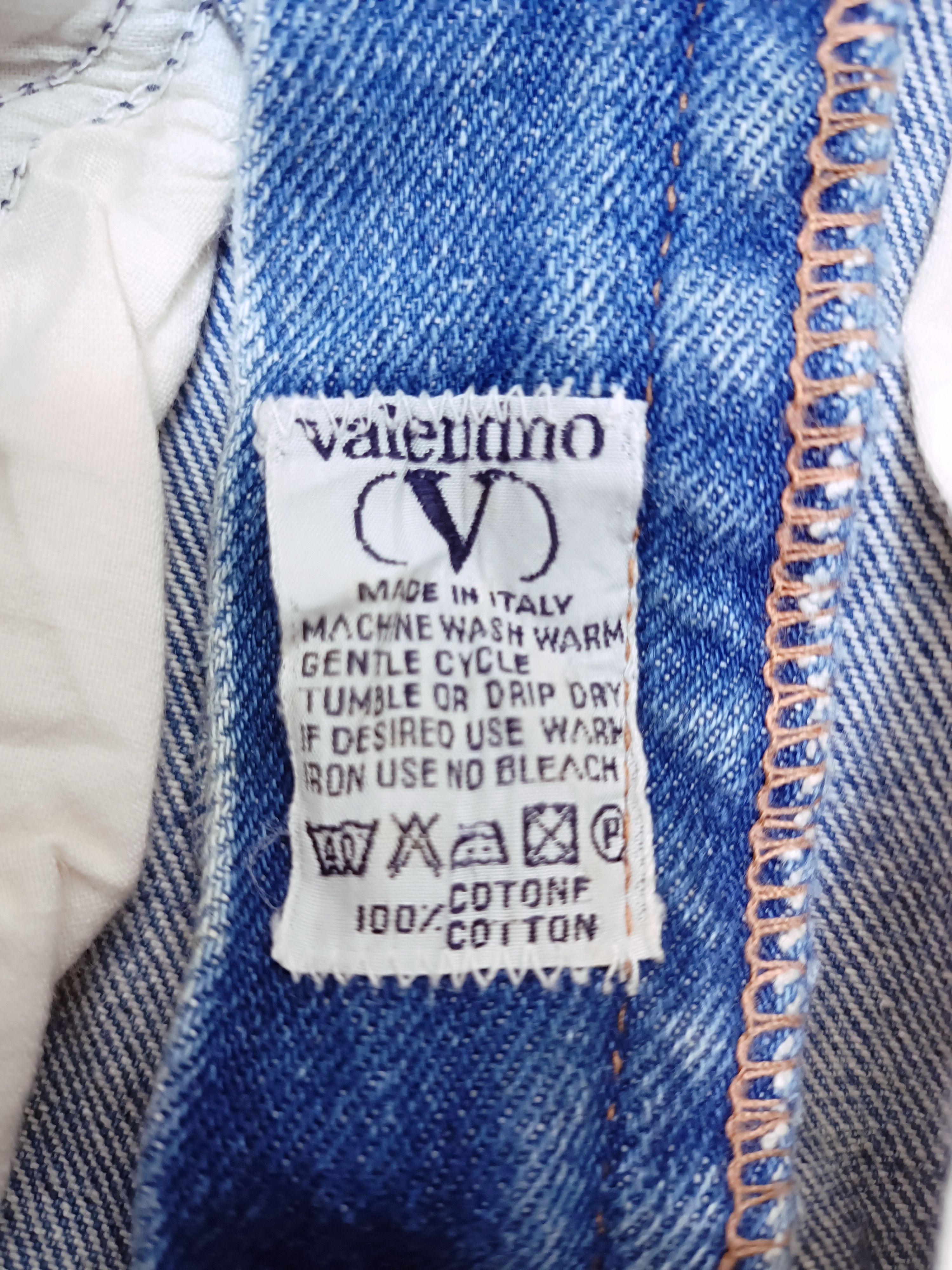 Valentino Vintage Valentino Garavani Blue Wash Jeans Size 26" / US 2 / IT 38 - 11 Thumbnail