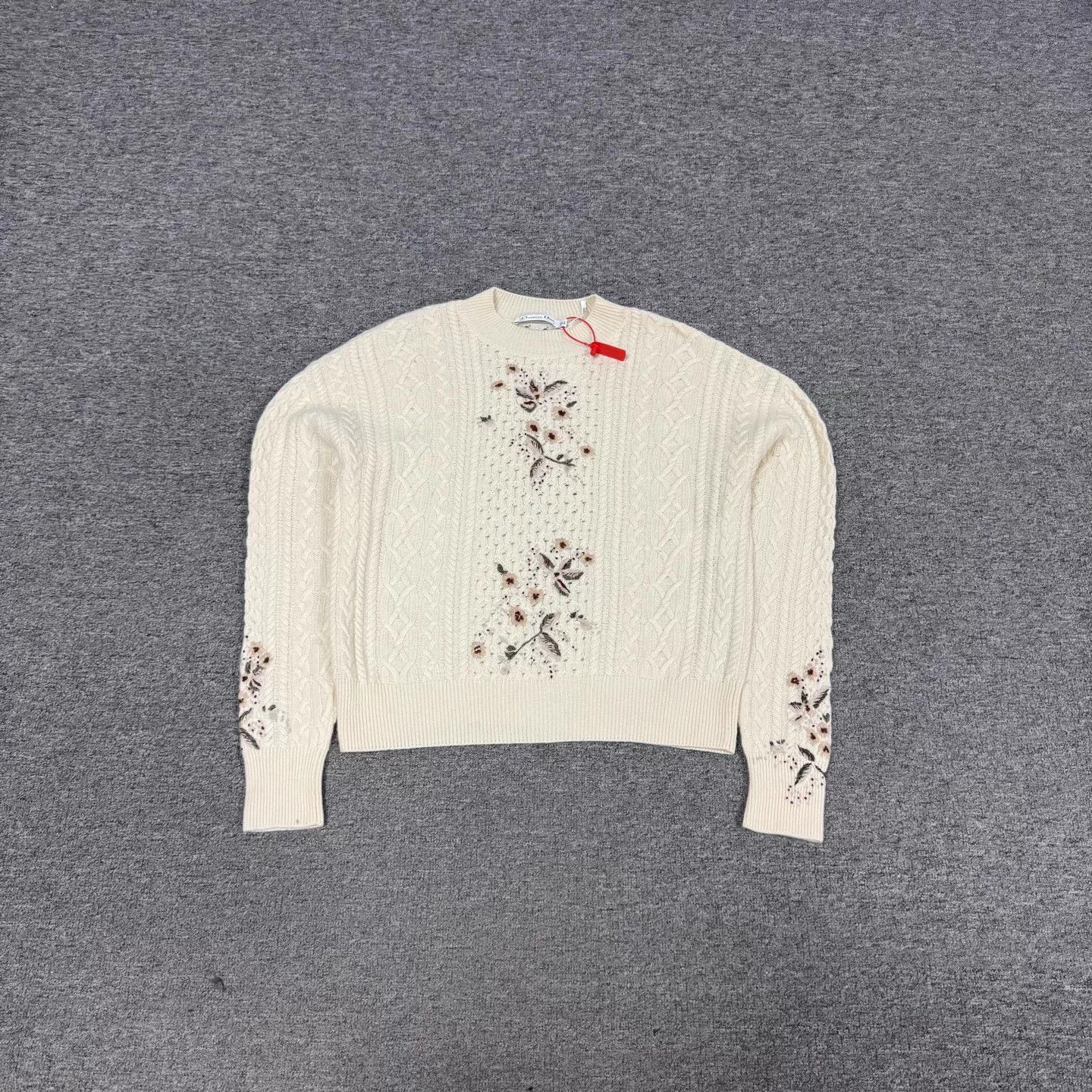 Dior Dior Floral Knit Sweater 40EU 99 New Size M / US 6-8 / IT 42-44 - 1 Thumbnail