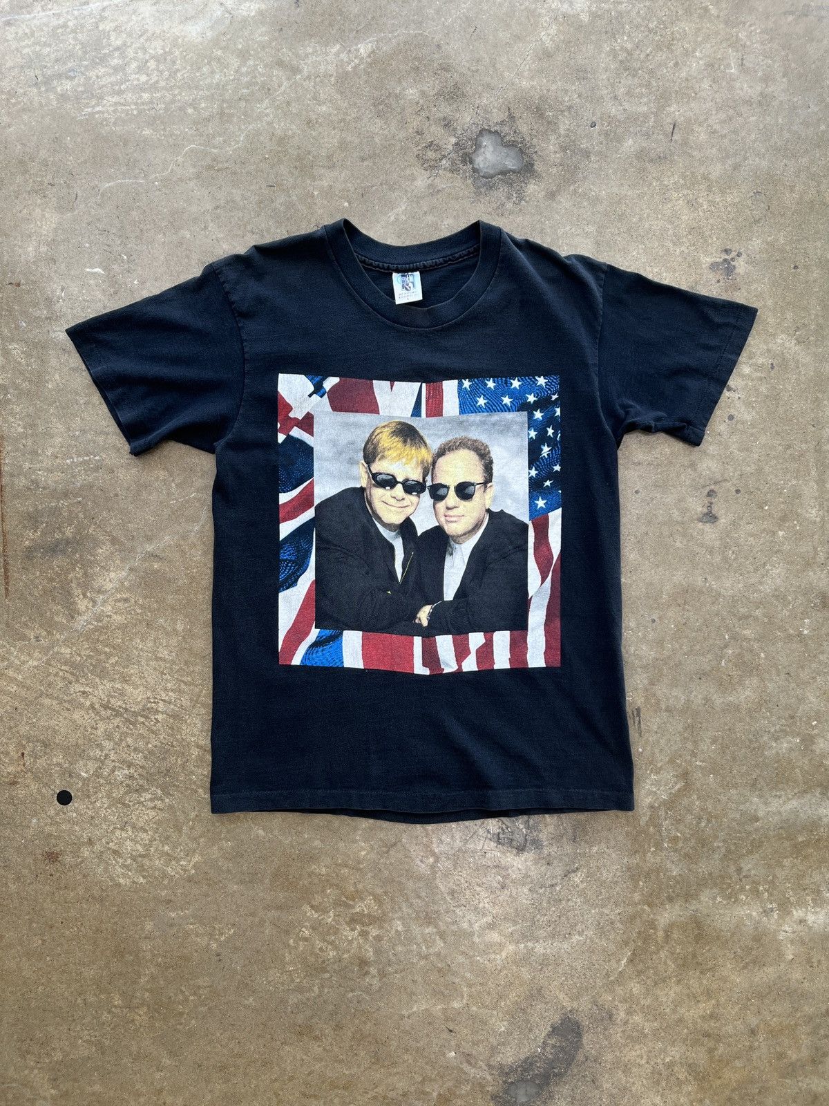 Band Tees Vintage 1994 Elton John Billy Joel North American Tour Large Size US L / EU 52-54 / 3 - 2 Thumbnail