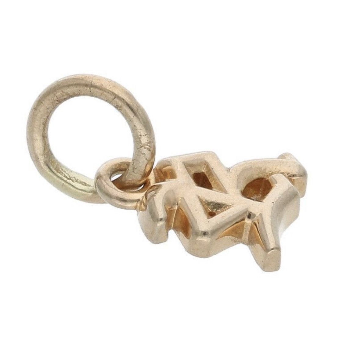 Chrome Hearts Chrome Hearts 22K Gold R Initial Charm Necklace Size ONE SIZE - 3 Thumbnail