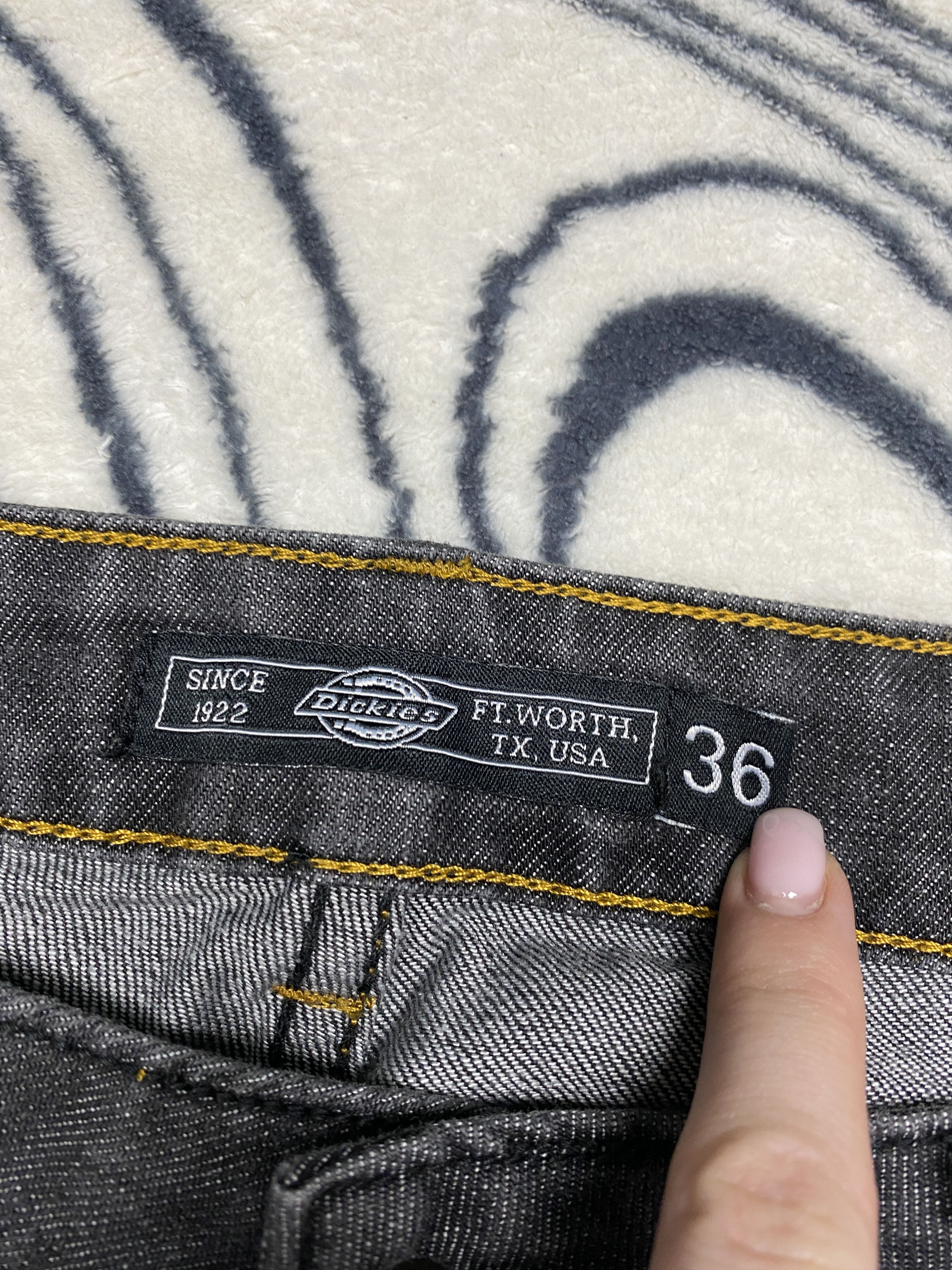 Dickies Dickies Vintage Mens Denim Pants Y2K Jeans Size US 36 / EU 52 - 3 Thumbnail