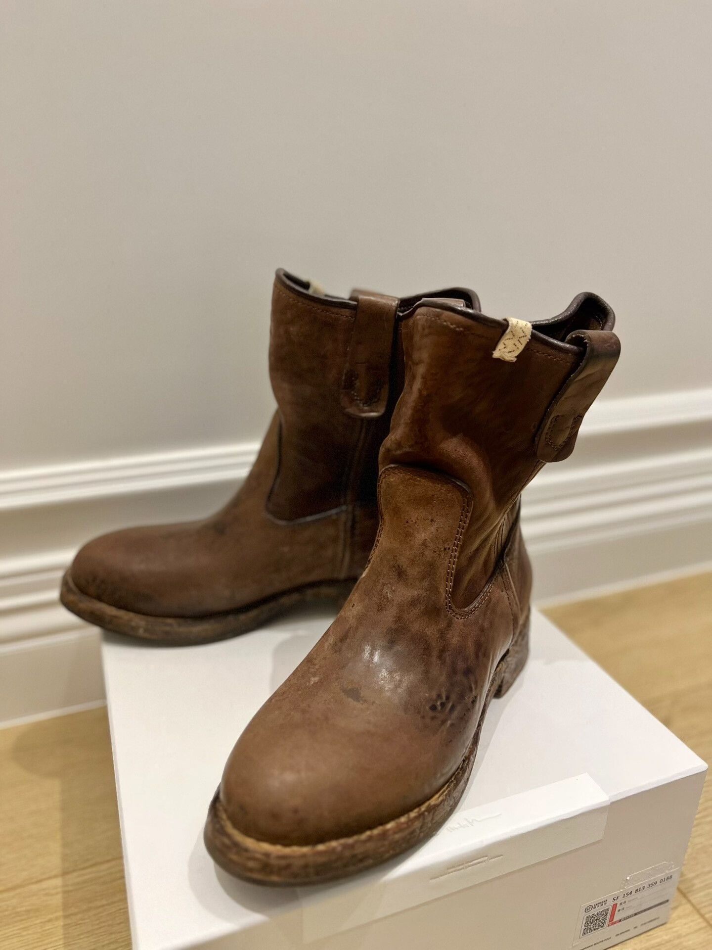 Visvim Wabanaki Blanket Folk Boots - FW11 | Grailed