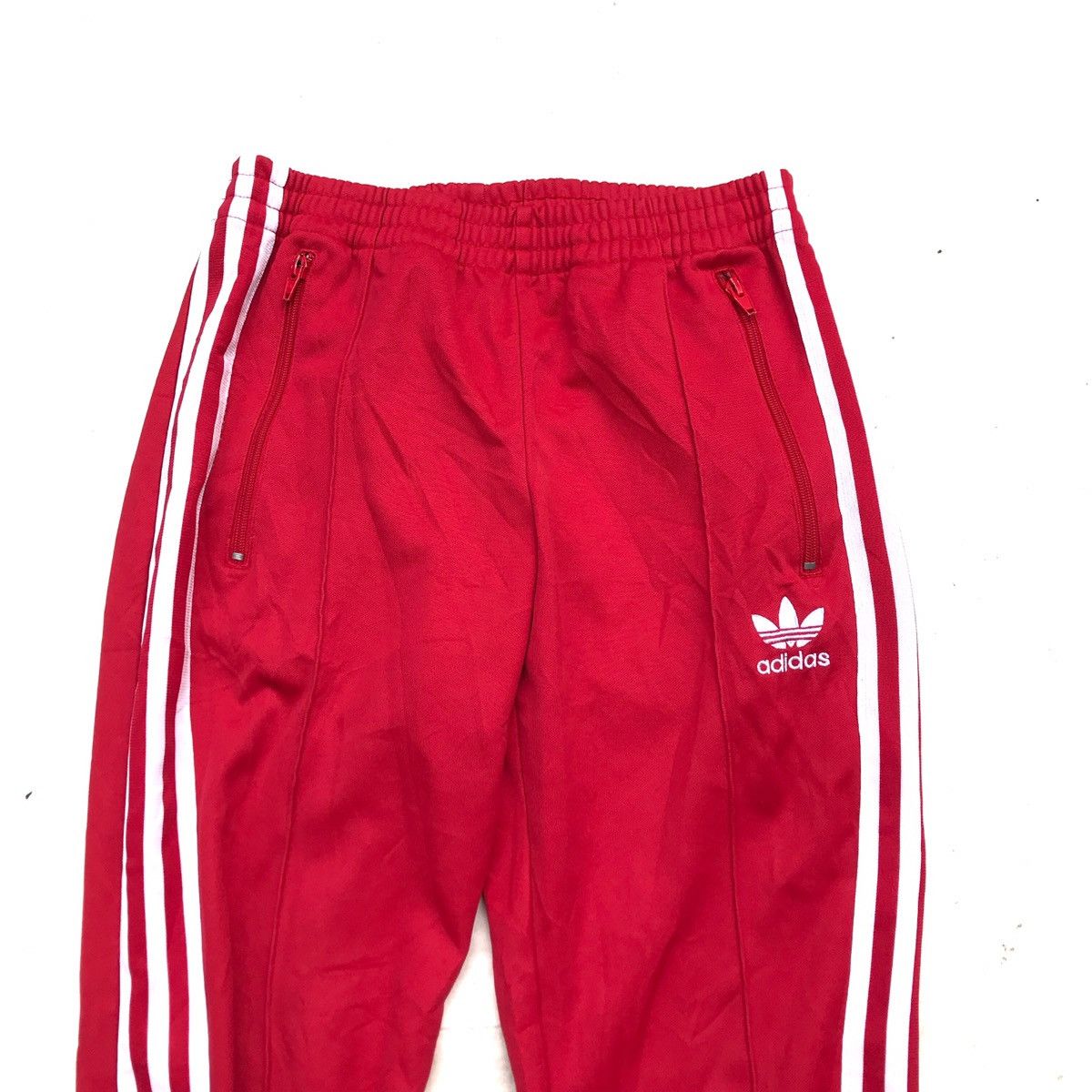 Adidas × Vintage Adidas Vintage Europe Euro Trackpants Tracktop pants Red Size US 32 / EU 48 - 6 Thumbnail
