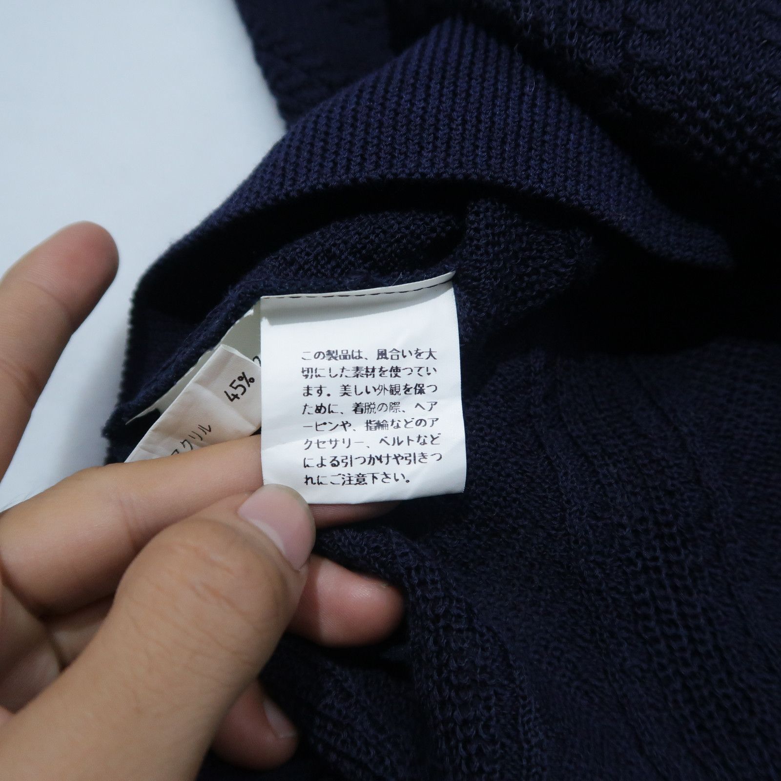 Burberry Vintage 90s Burberrys Golf Mesh Vest Knitwear Size US M / EU 48-50 / 2 - 10 Thumbnail