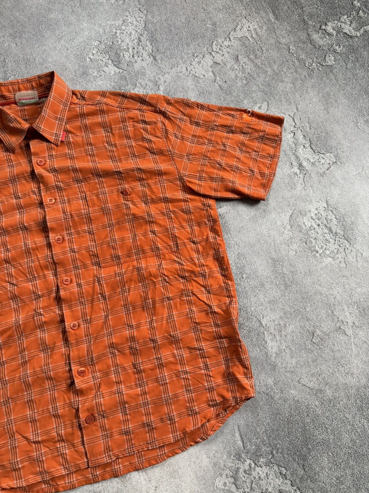 Mammut Mammut L Chekered shirt button up short sleeve outdoor Size US L / EU 52-54 / 3 - 9 Thumbnail