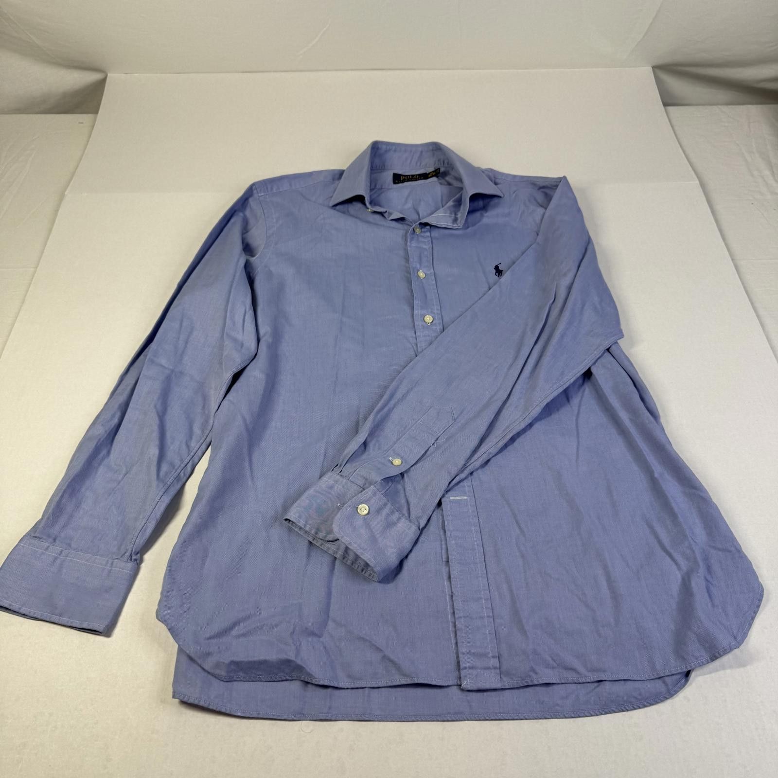 Polo Ralph Lauren Ralph Lauren Polo Men’s Blue Button Up Long Sleeves SriLanka Size US L / EU 52-54 / 3 - 2 Thumbnail