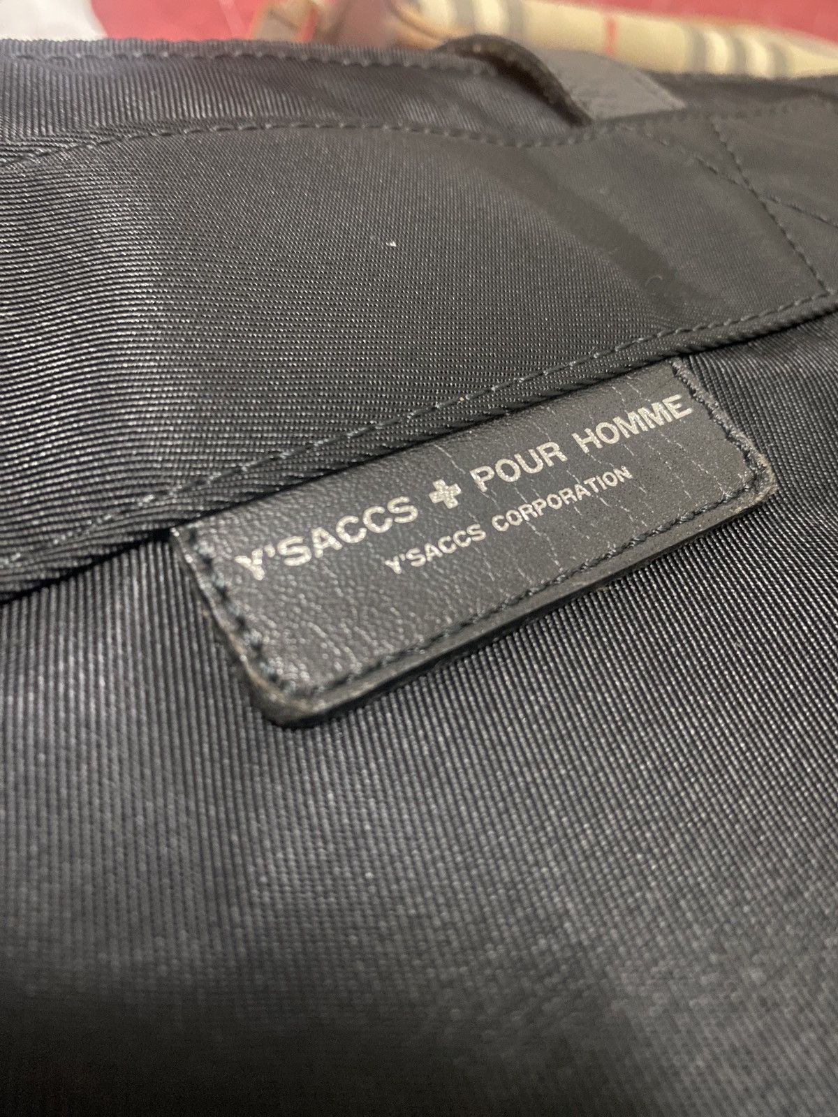 Japanese Brand × Y's × Yohji Yamamoto Y’saccs Pour Homme Duffle|Sling|Messenger Bag Size ONE SIZE - 3 Thumbnail