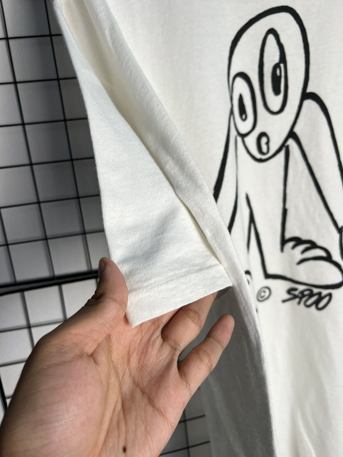 Vintage Vintage 90s Spoo Art Graphic Tee Size US XL / EU 56 / 4 - 3 Thumbnail