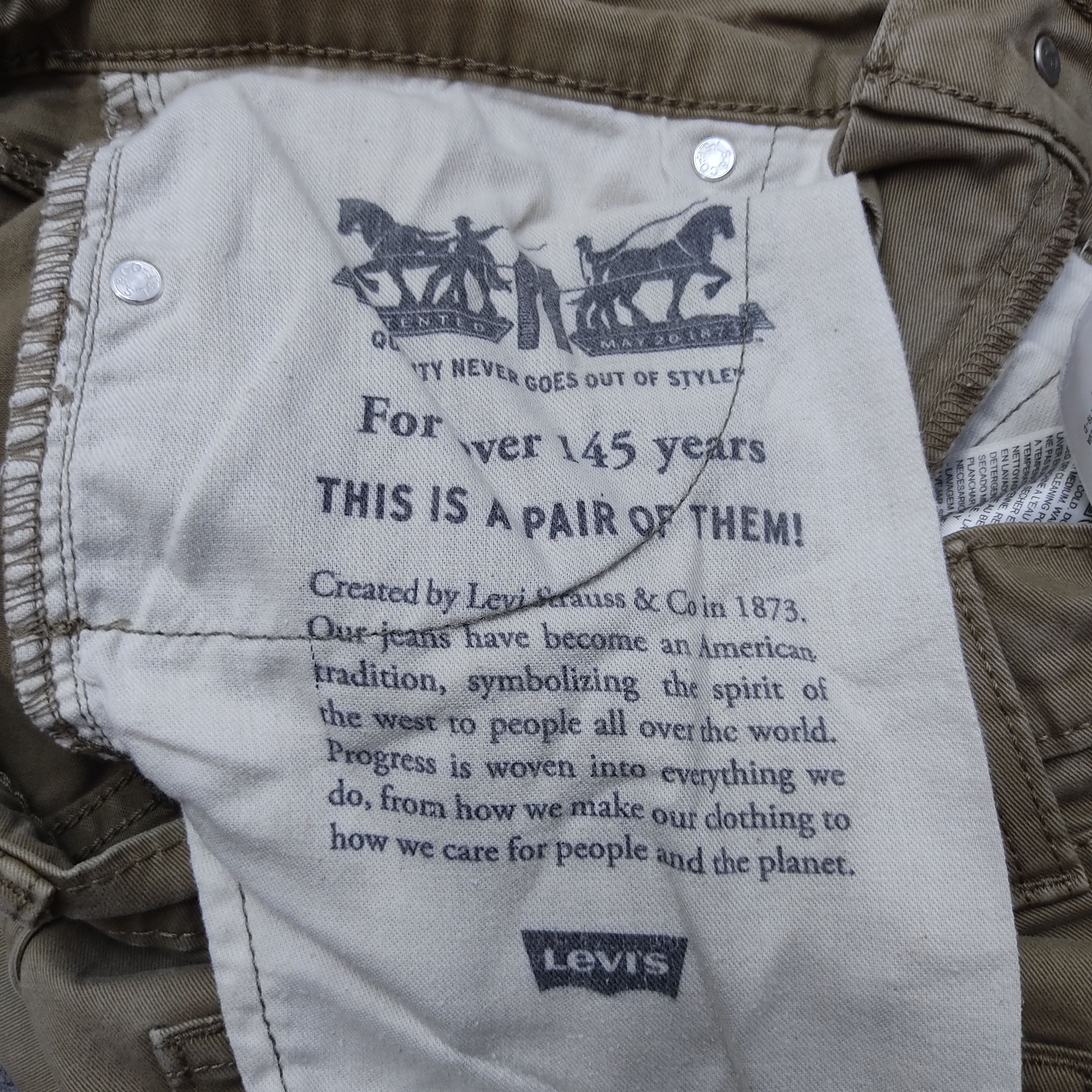 Levi's × Levi's Vintage Clothing × Vintage Vintage Levis 511 Pants L080 Size US 30 / EU 46 - 12 Thumbnail